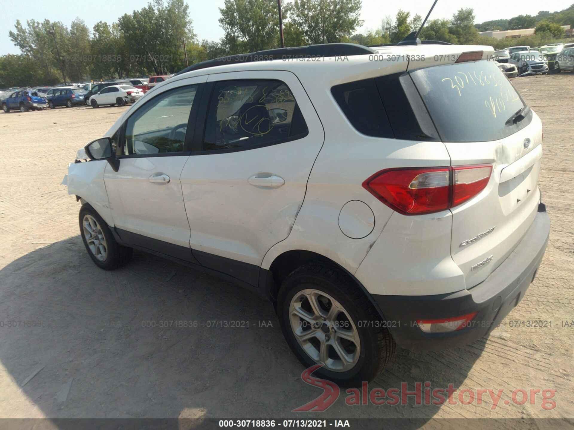 MAJ6P1UL1JC172172 2018 FORD ECOSPORT