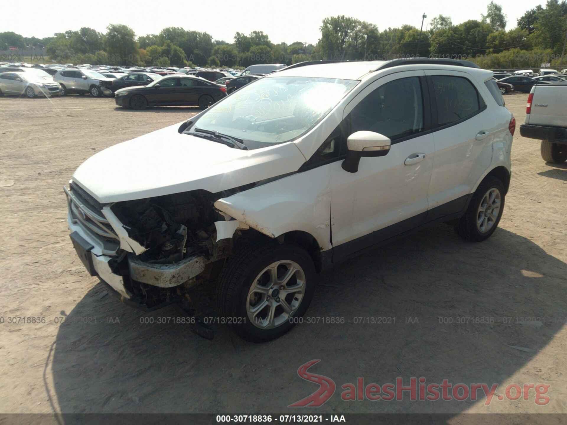 MAJ6P1UL1JC172172 2018 FORD ECOSPORT