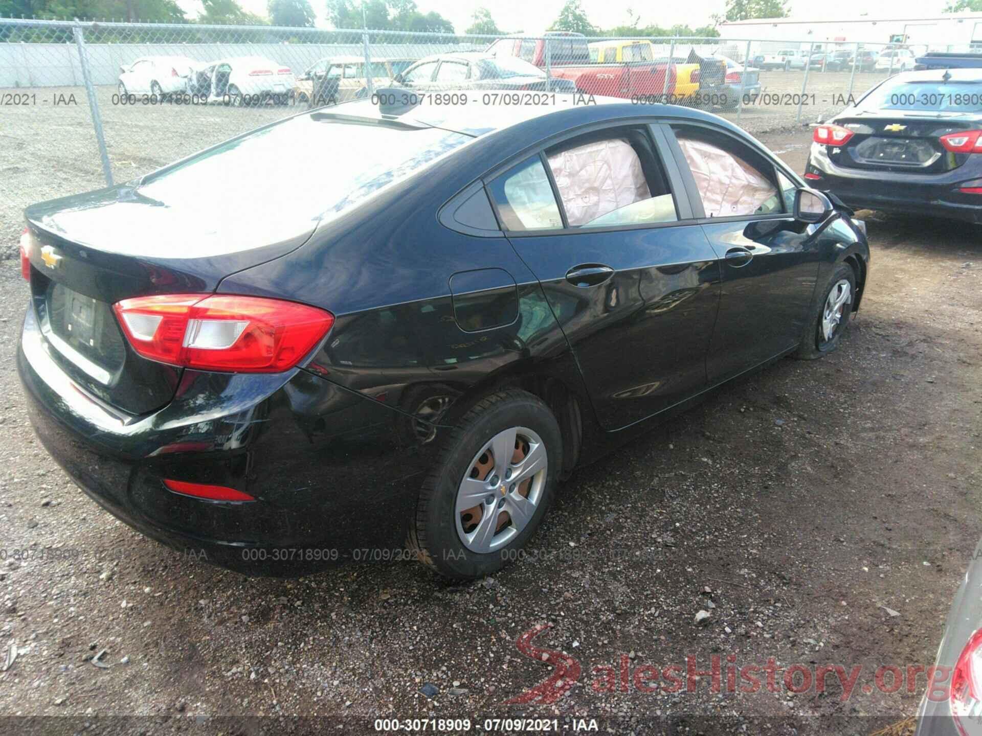 1G1BB5SM6G7274264 2016 CHEVROLET CRUZE