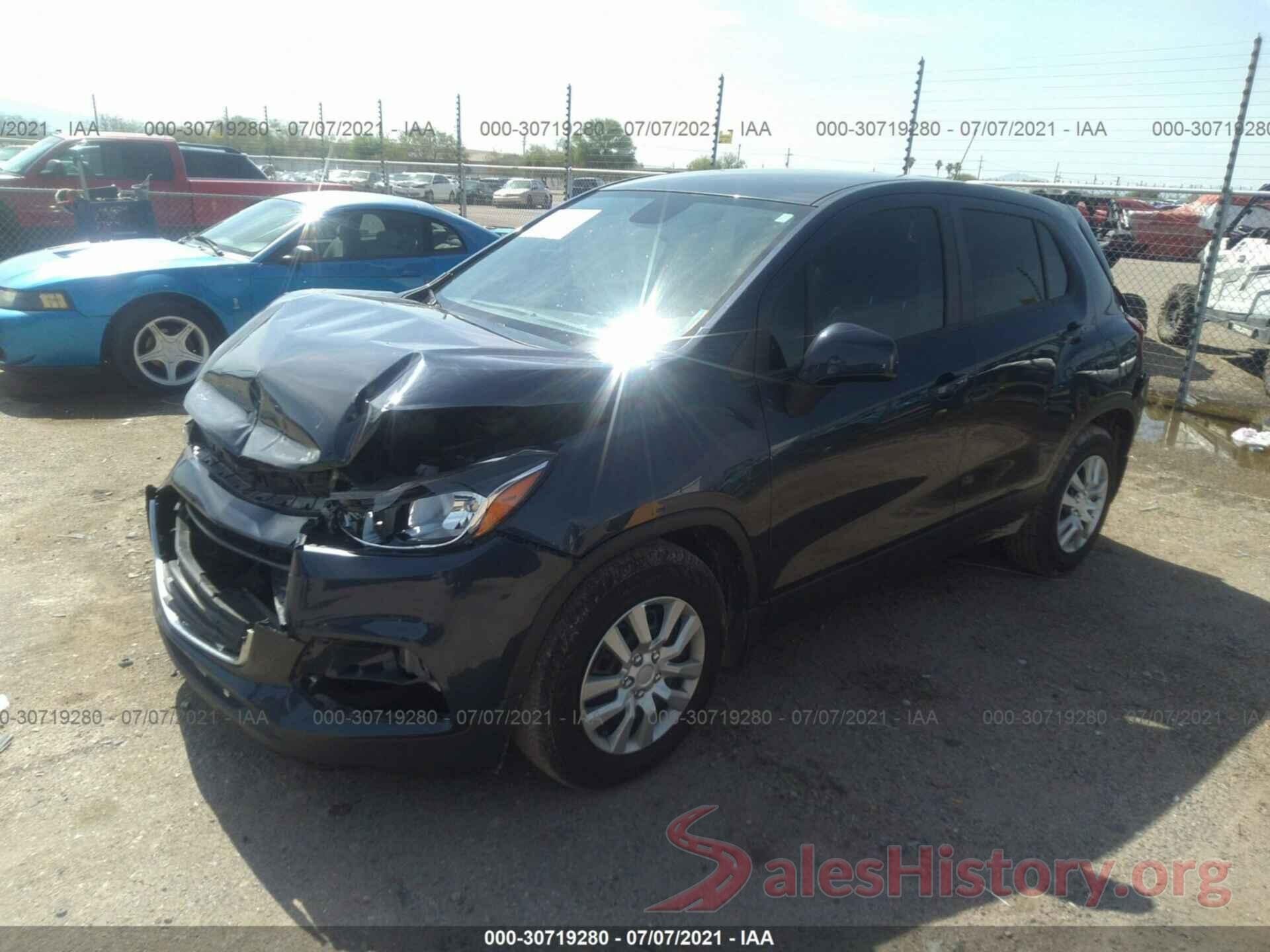 3GNCJKSB1KL160034 2019 CHEVROLET TRAX