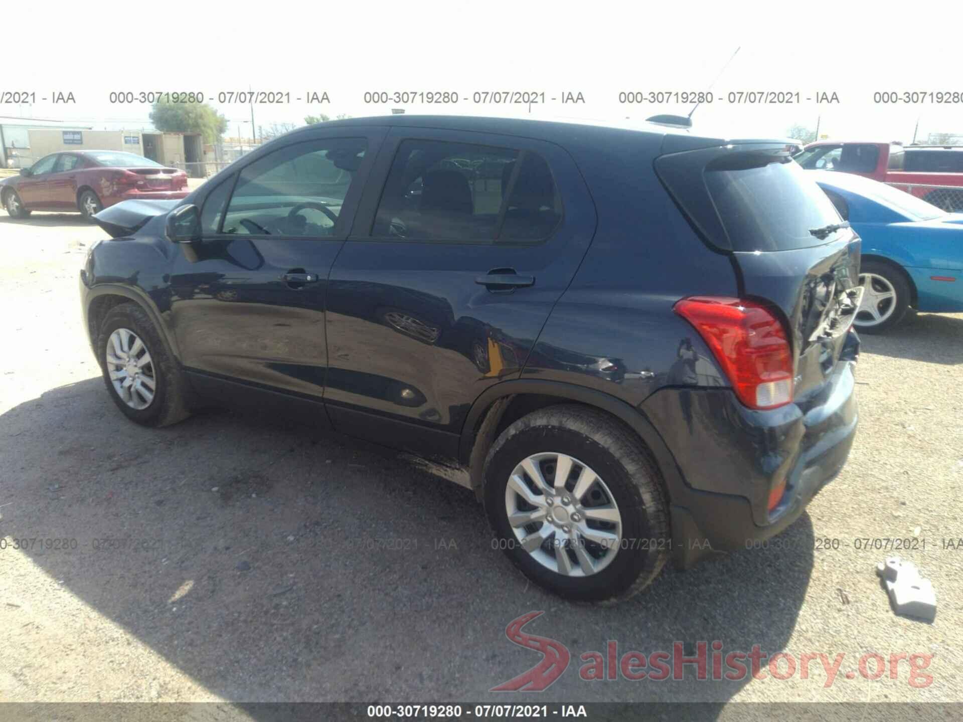 3GNCJKSB1KL160034 2019 CHEVROLET TRAX