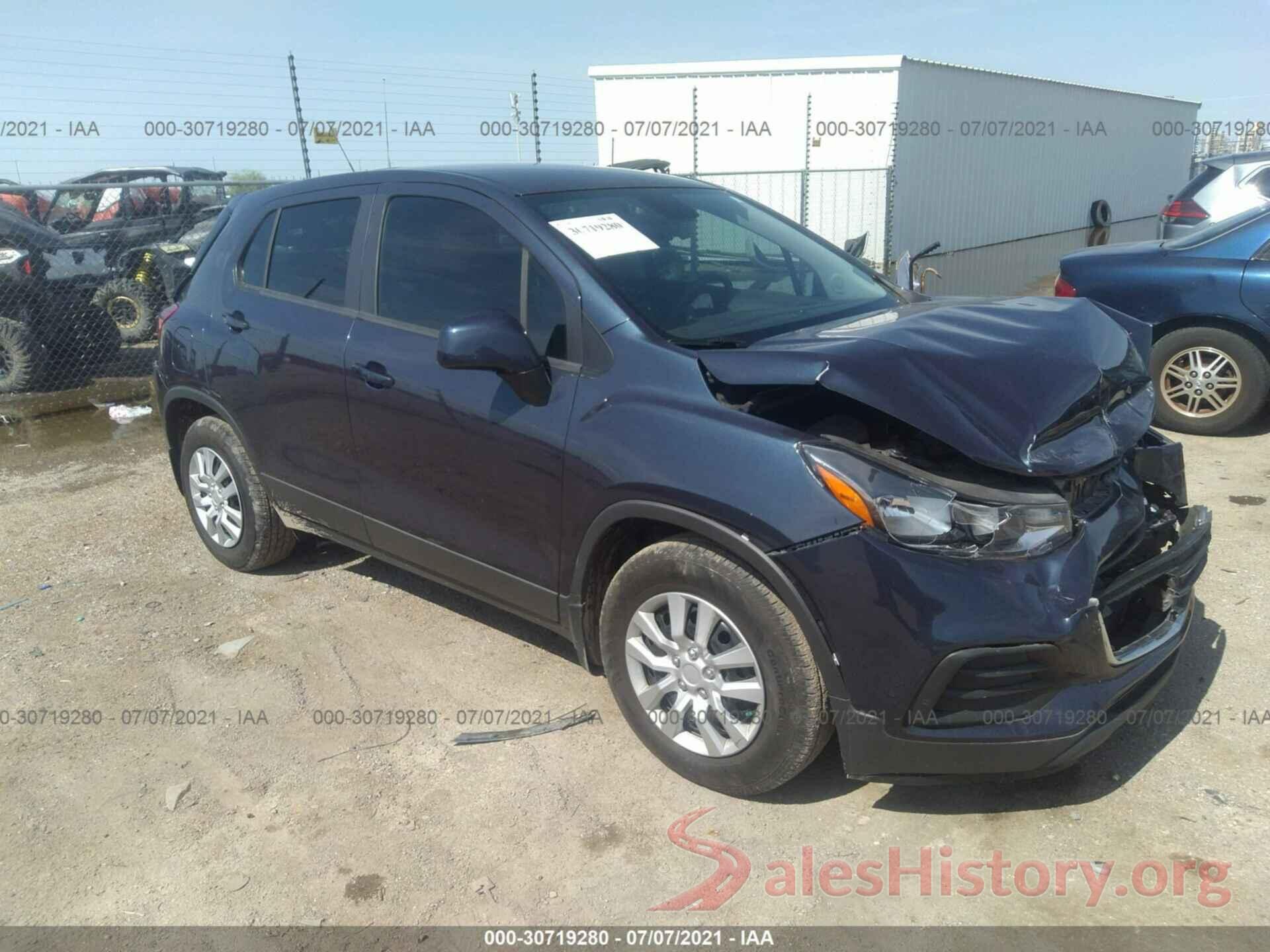 3GNCJKSB1KL160034 2019 CHEVROLET TRAX