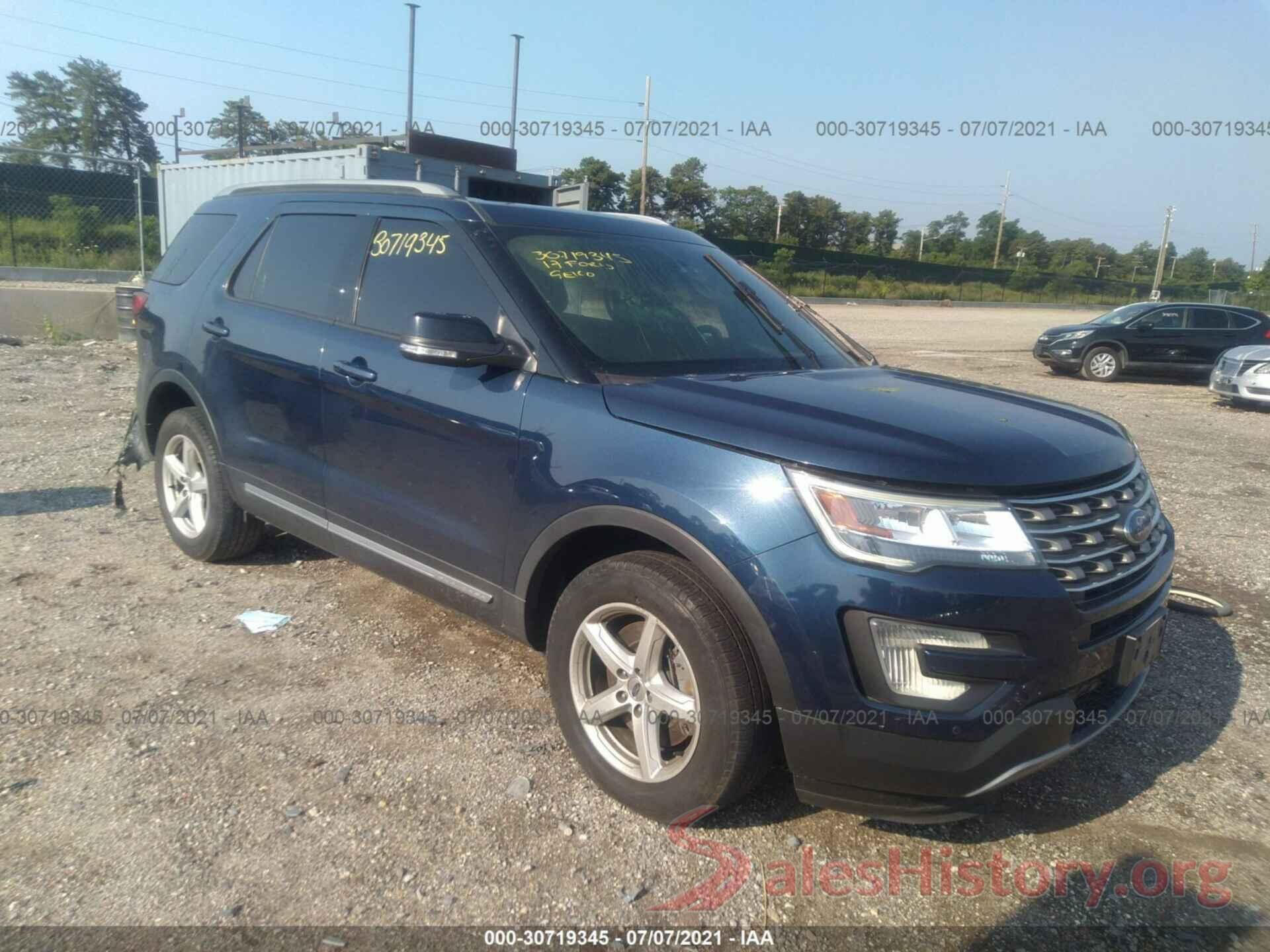 1FM5K8D85HGC50475 2017 FORD EXPLORER