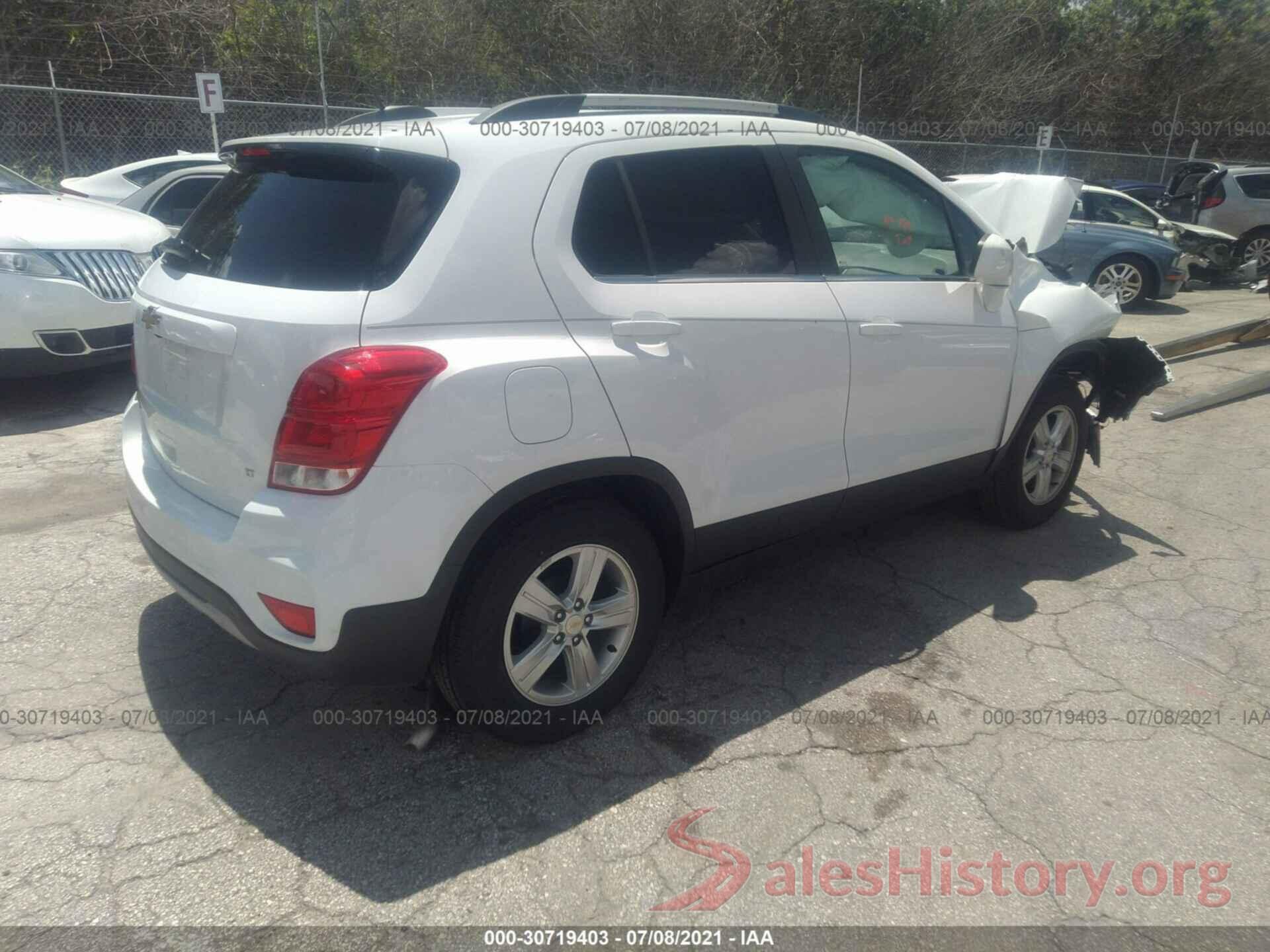 3GNCJLSB3LL309907 2020 CHEVROLET TRAX