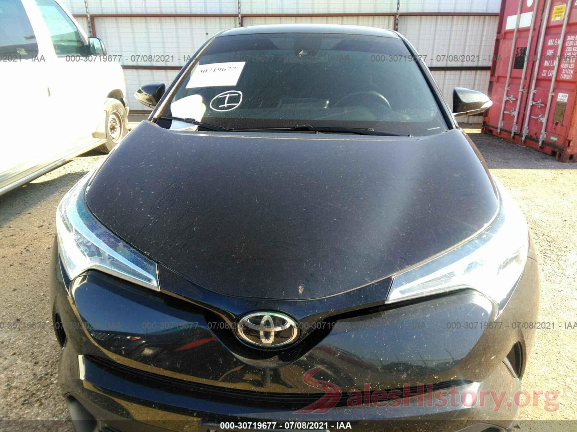 NMTKHMBX8JR006158 2018 TOYOTA C-HR