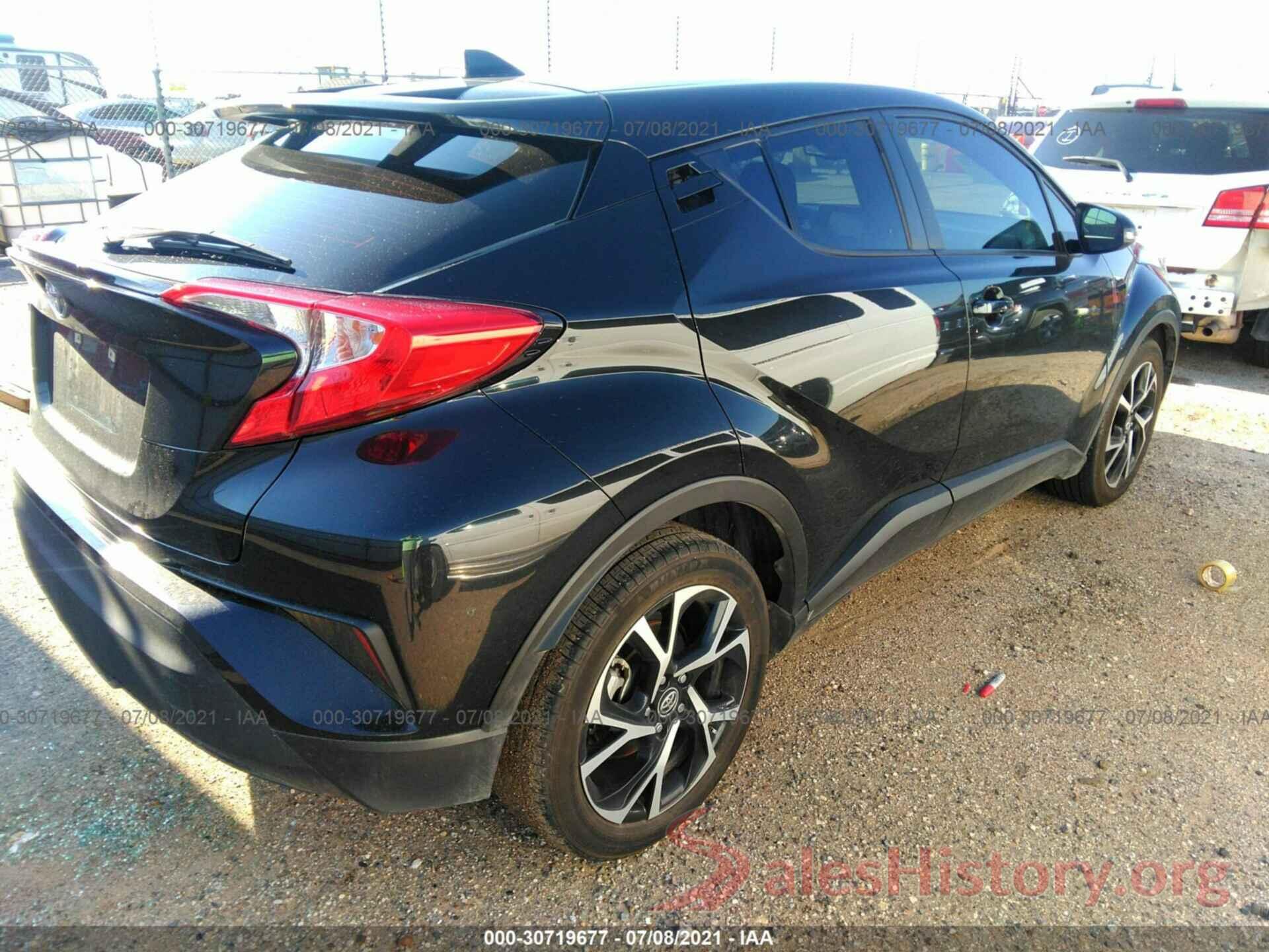 NMTKHMBX8JR006158 2018 TOYOTA C-HR