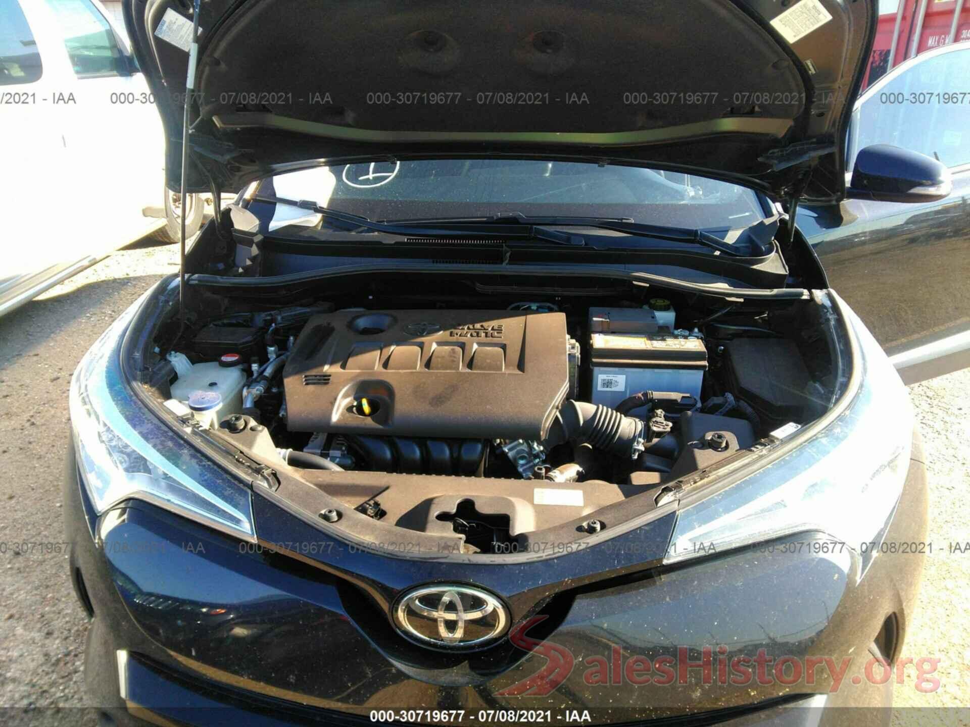 NMTKHMBX8JR006158 2018 TOYOTA C-HR