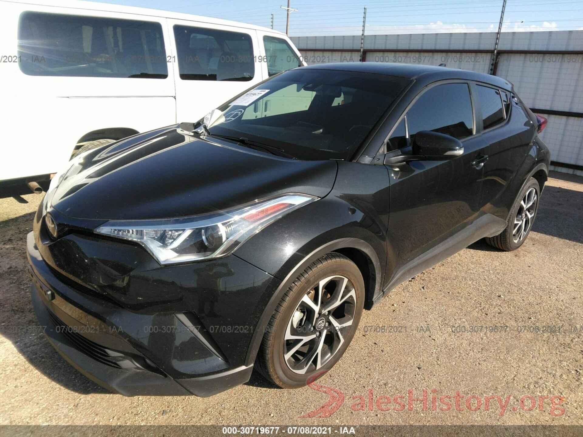 NMTKHMBX8JR006158 2018 TOYOTA C-HR