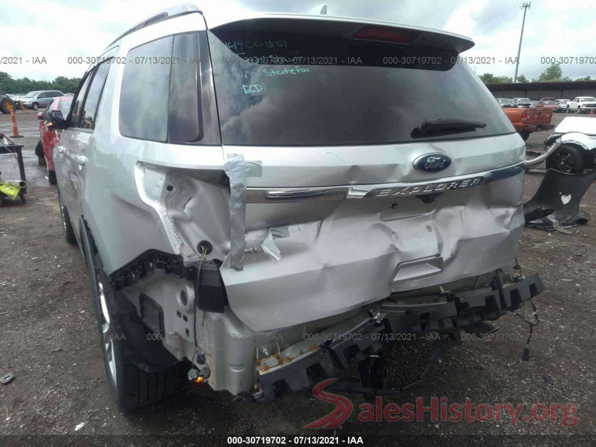 1FM5K8D83GGD15774 2016 FORD EXPLORER