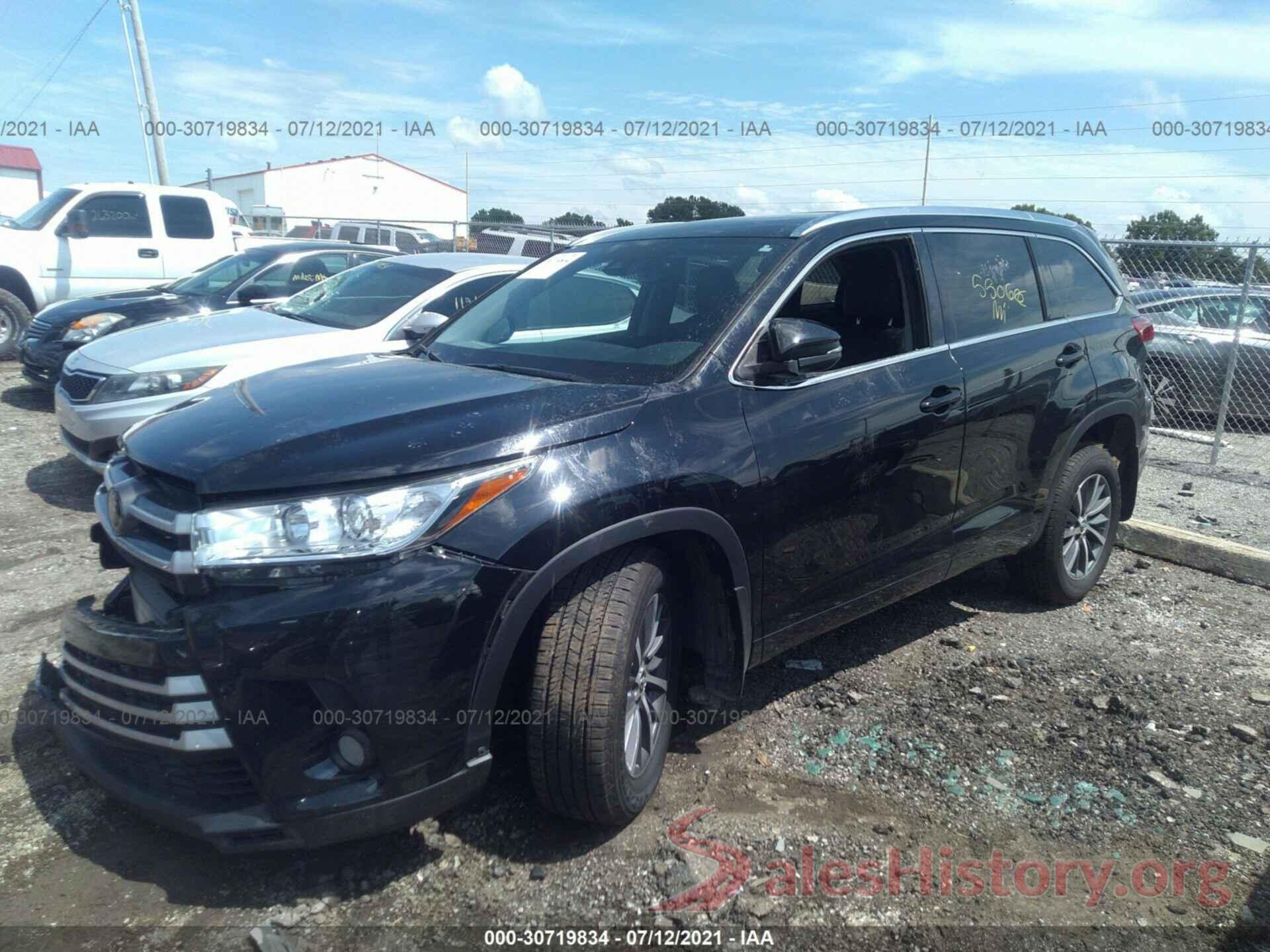 5TDJZRFH9HS477949 2017 TOYOTA HIGHLANDER