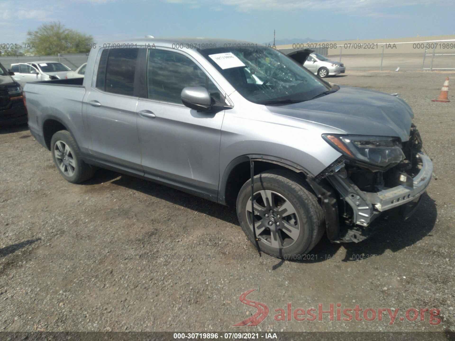 5FPYK3F51HB006833 2017 HONDA RIDGELINE