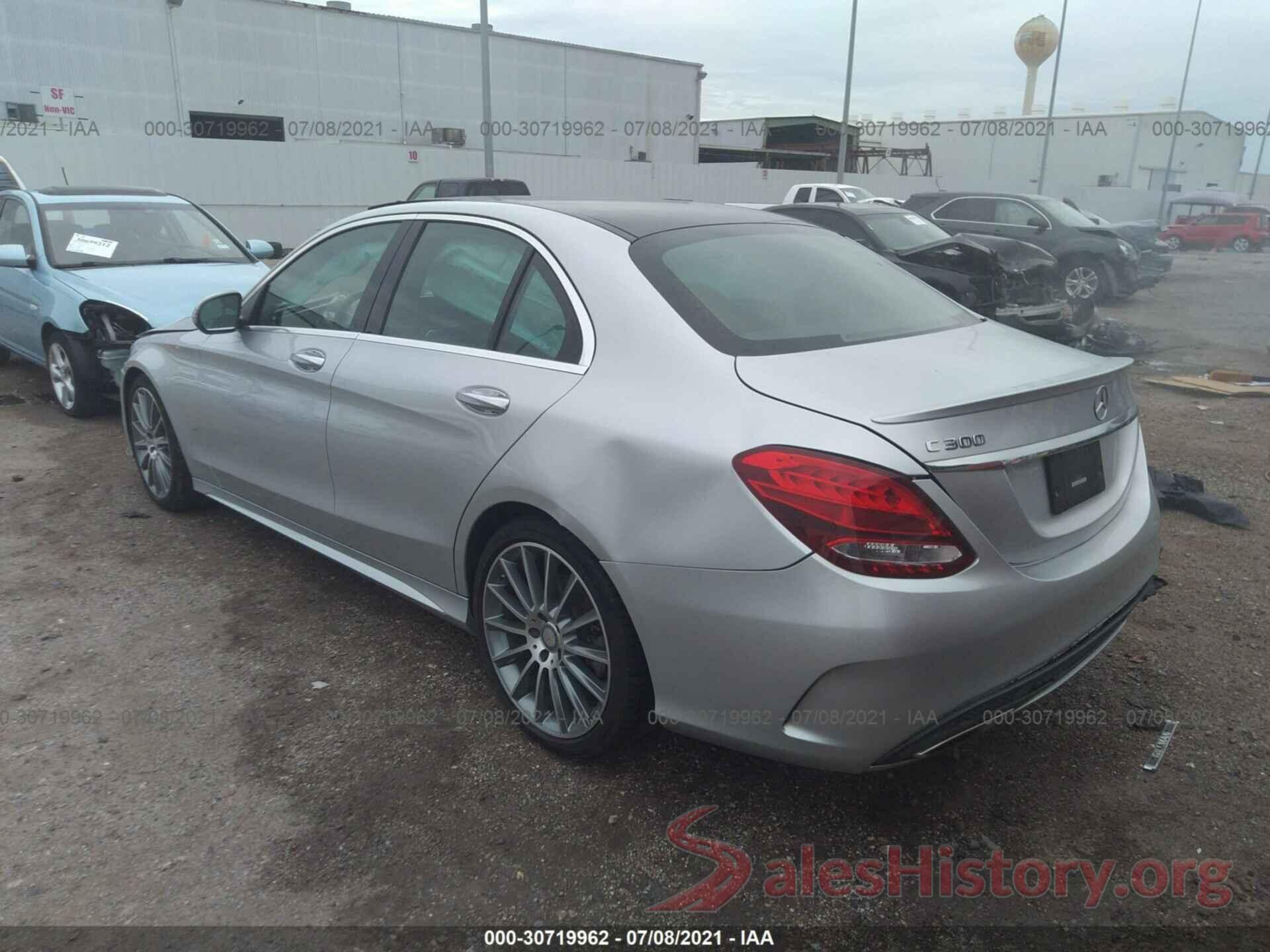 55SWF4JB4HU207440 2017 MERCEDES-BENZ C-CLASS