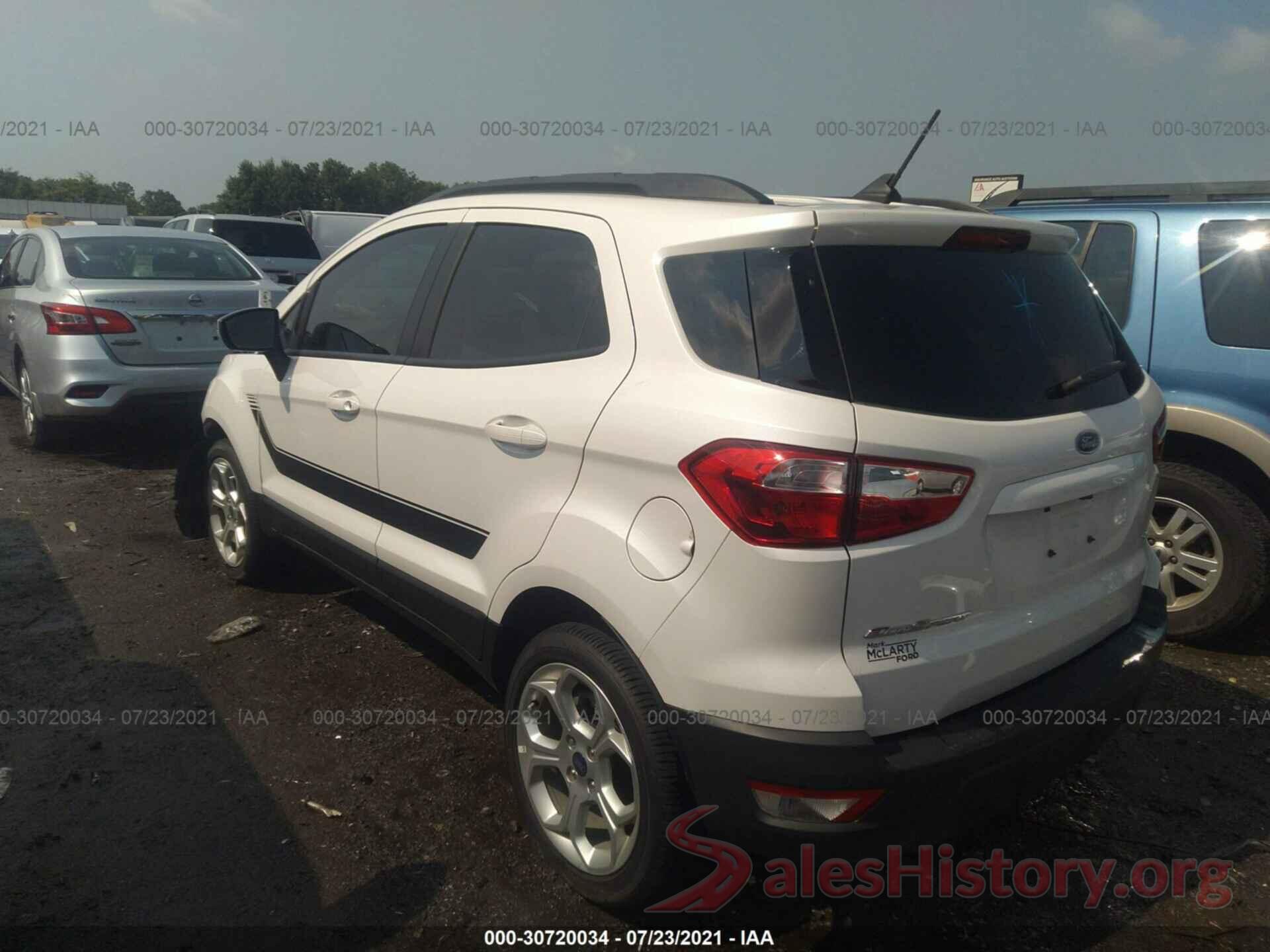 MAJ3S2GE7MC407733 2021 FORD ECOSPORT