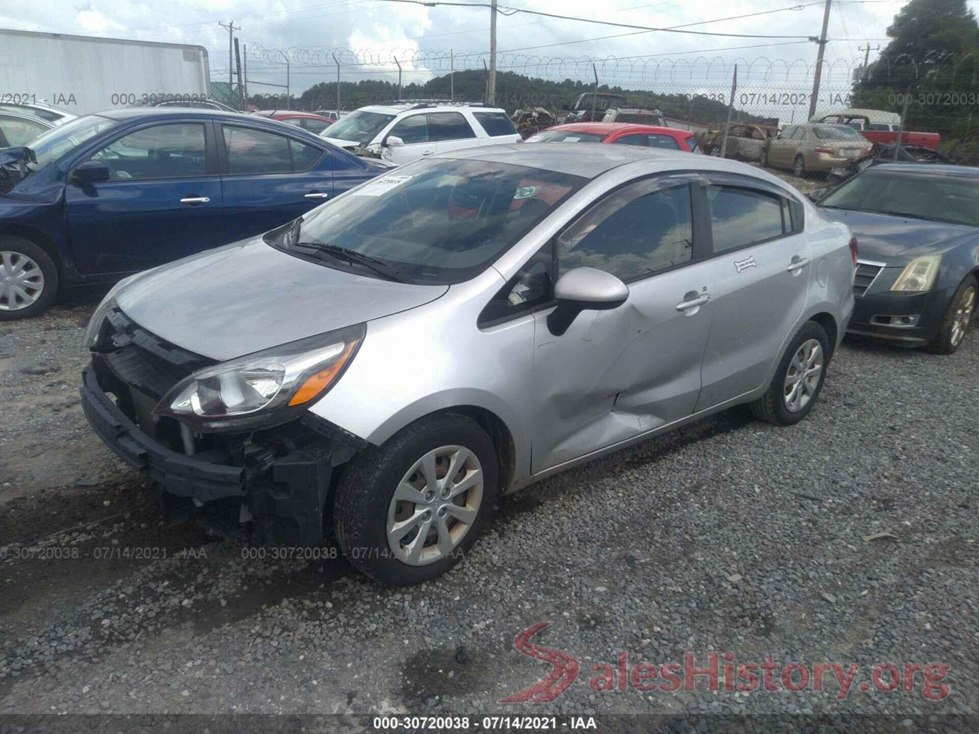 KNADM4A30H6017182 2017 KIA RIO