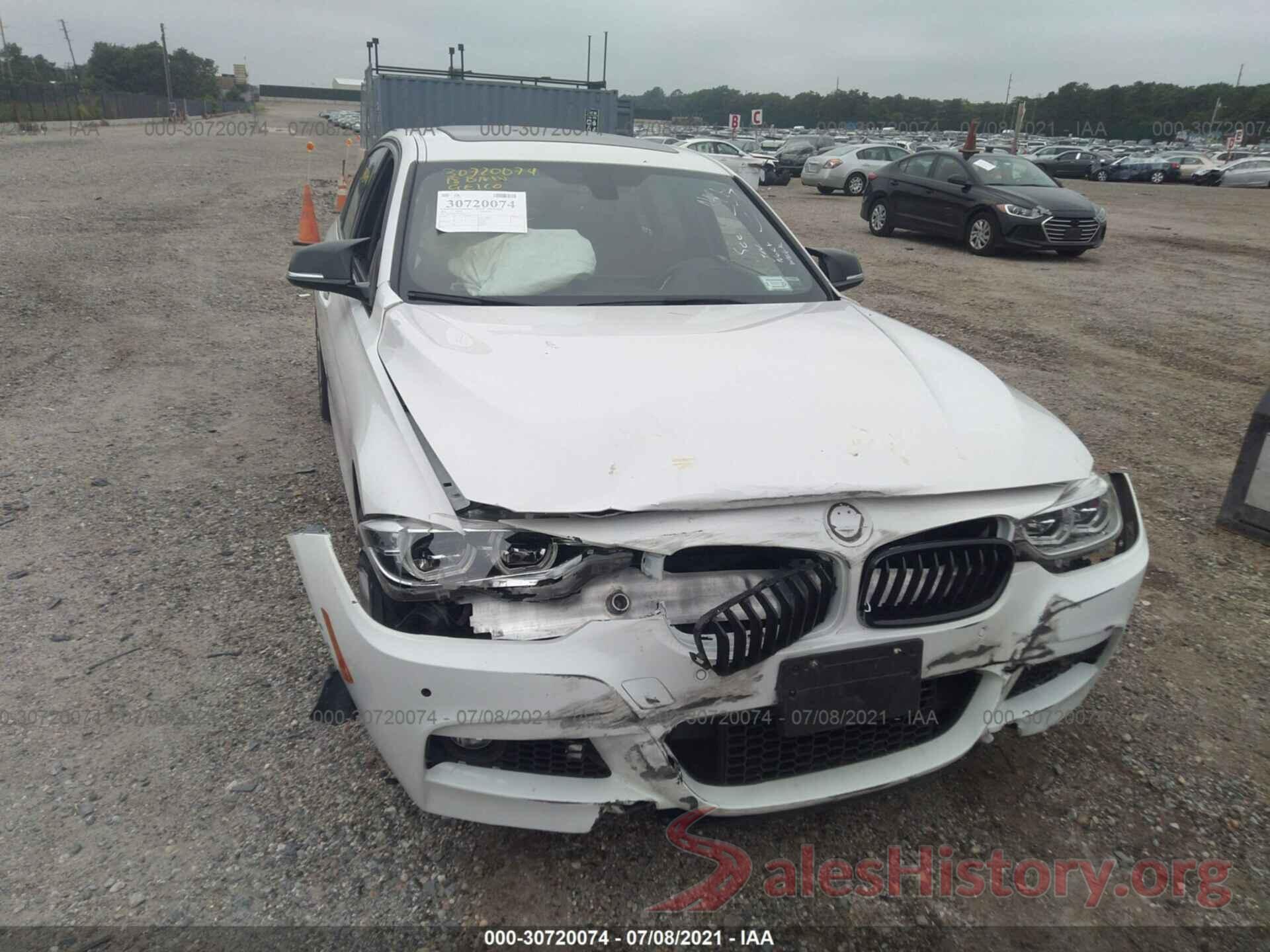 WBA8B7G58JNU95265 2018 BMW 3 SERIES