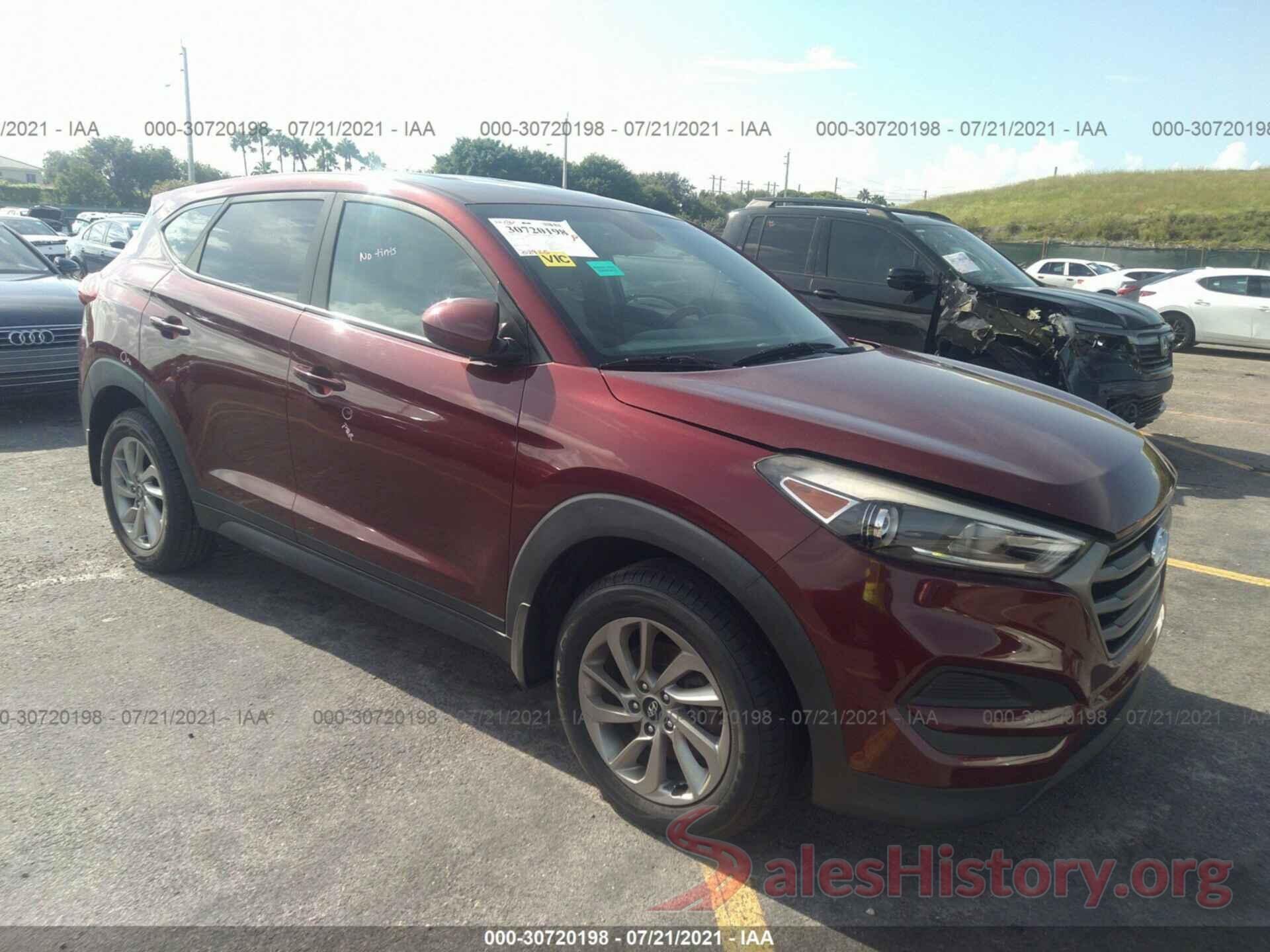 KM8J23A45GU158351 2016 HYUNDAI TUCSON