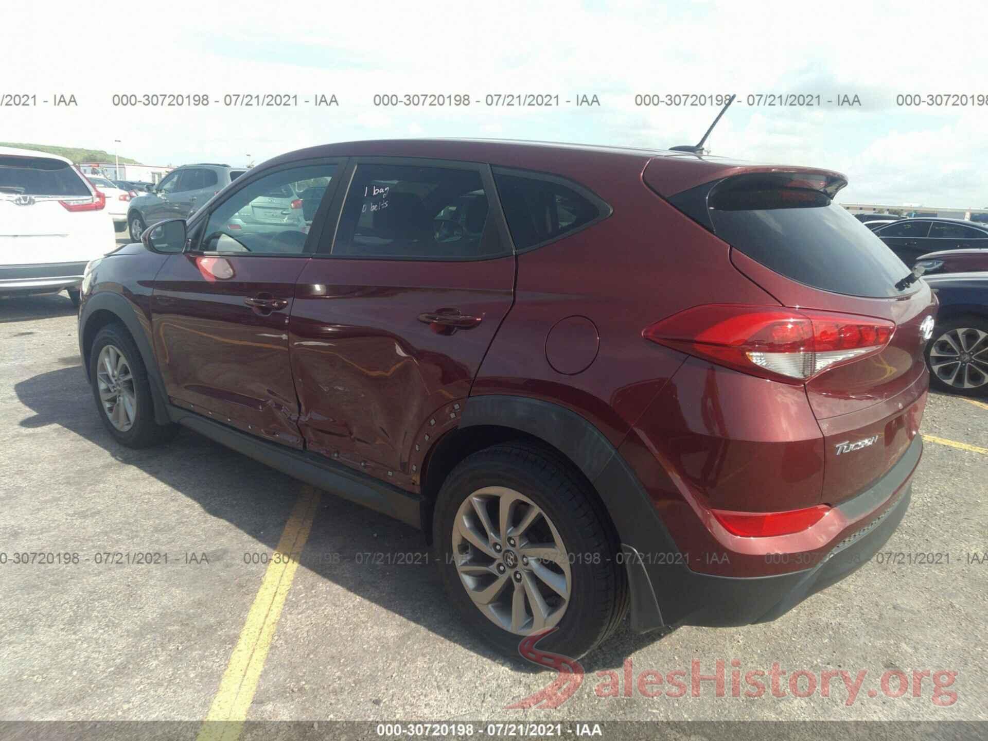 KM8J23A45GU158351 2016 HYUNDAI TUCSON