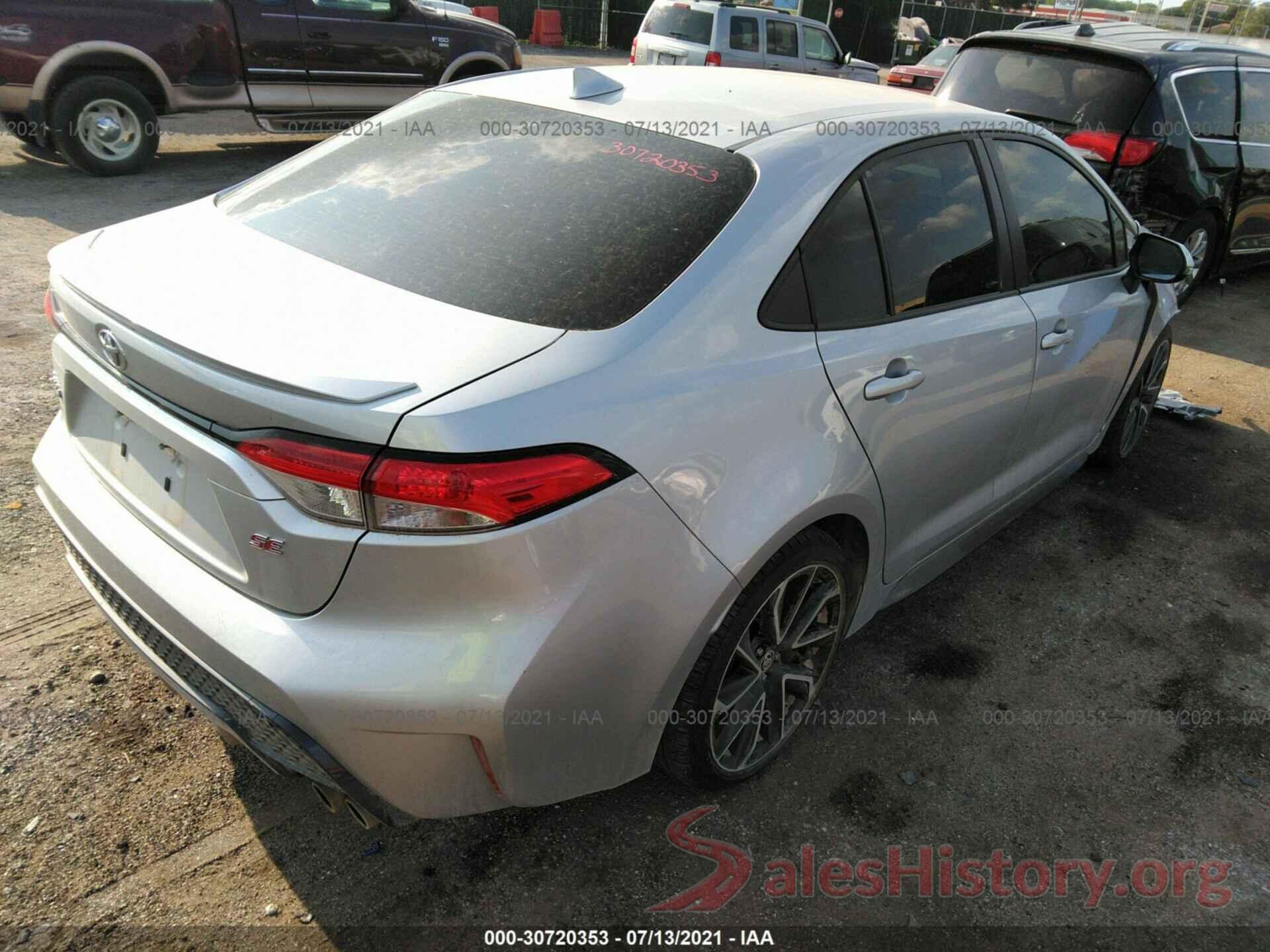 JTDS4RCE4LJ022896 2020 TOYOTA COROLLA