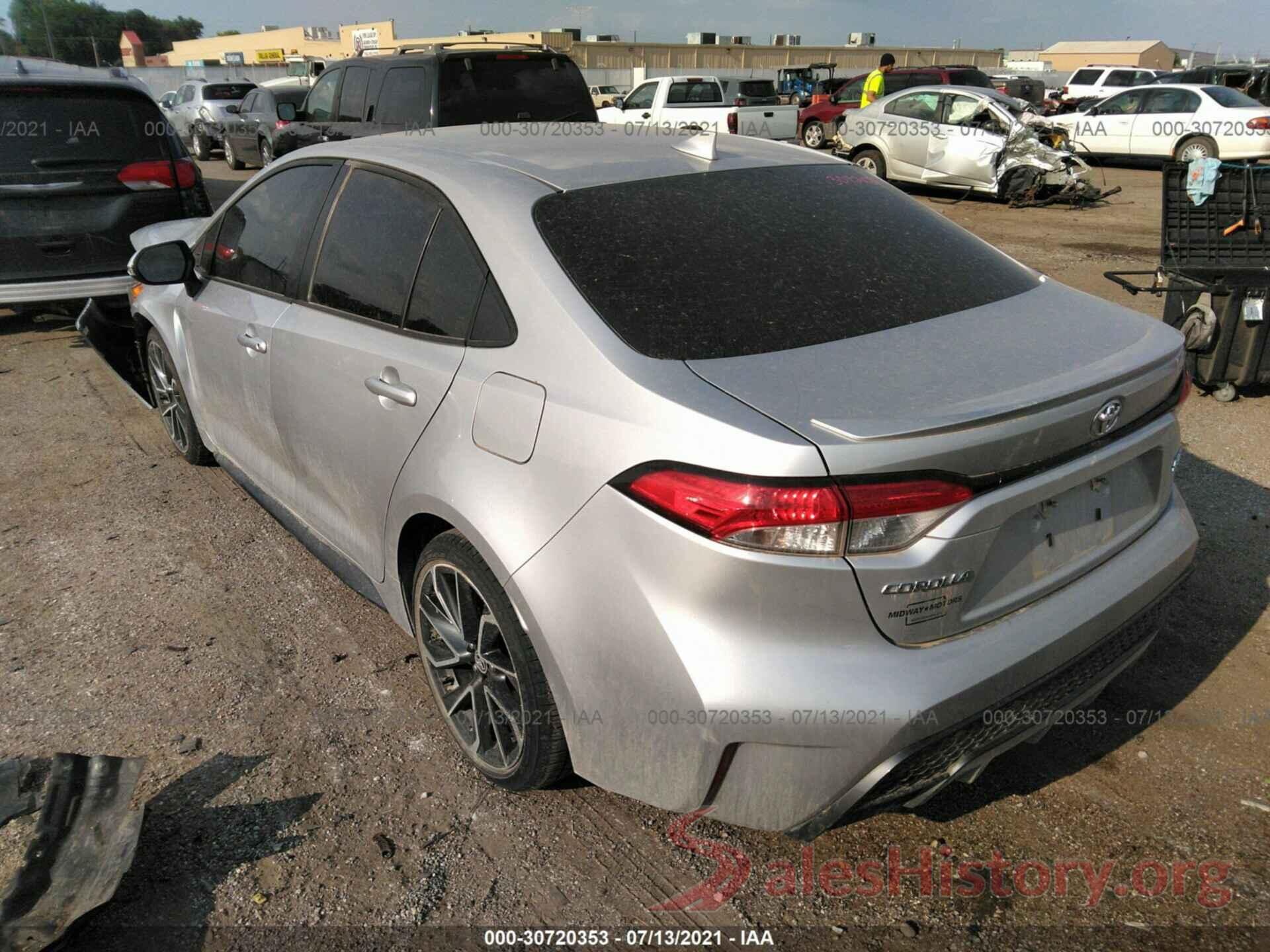 JTDS4RCE4LJ022896 2020 TOYOTA COROLLA