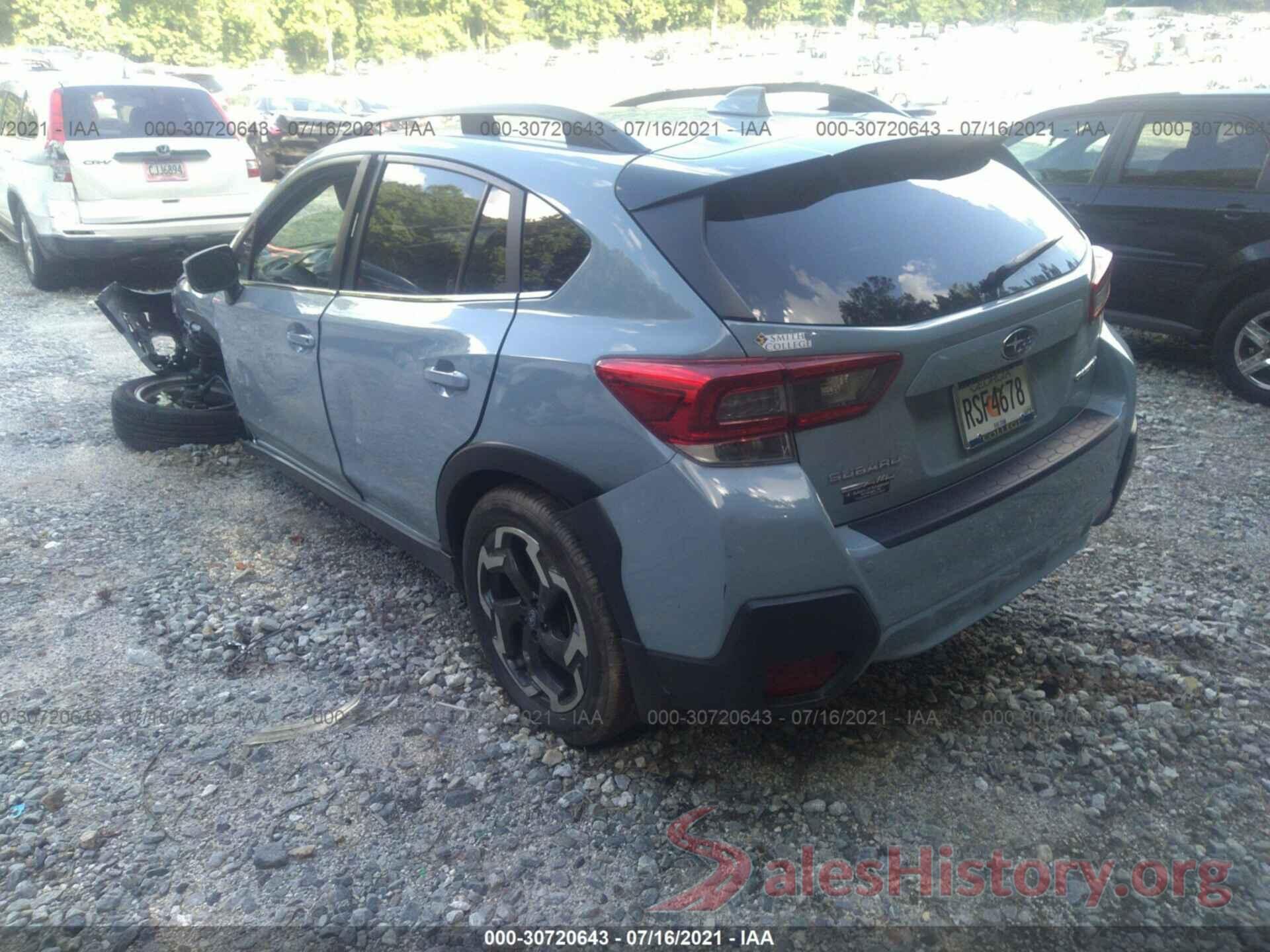 JF2GTHMC8M8266139 2021 SUBARU CROSSTREK