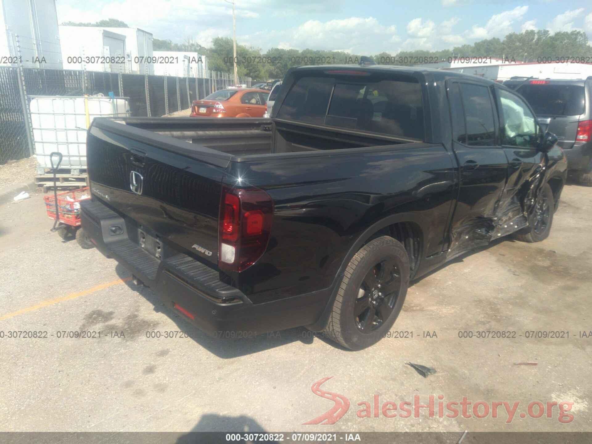 5FPYK3F81HB013551 2017 HONDA RIDGELINE