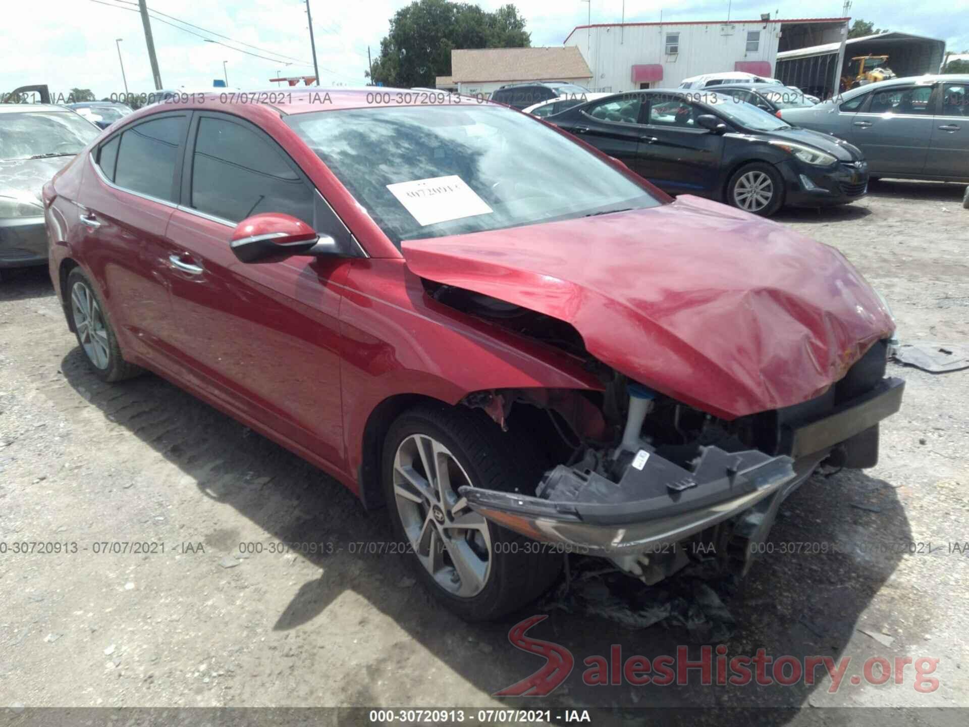 KMHD84LF5HU281925 2017 HYUNDAI ELANTRA