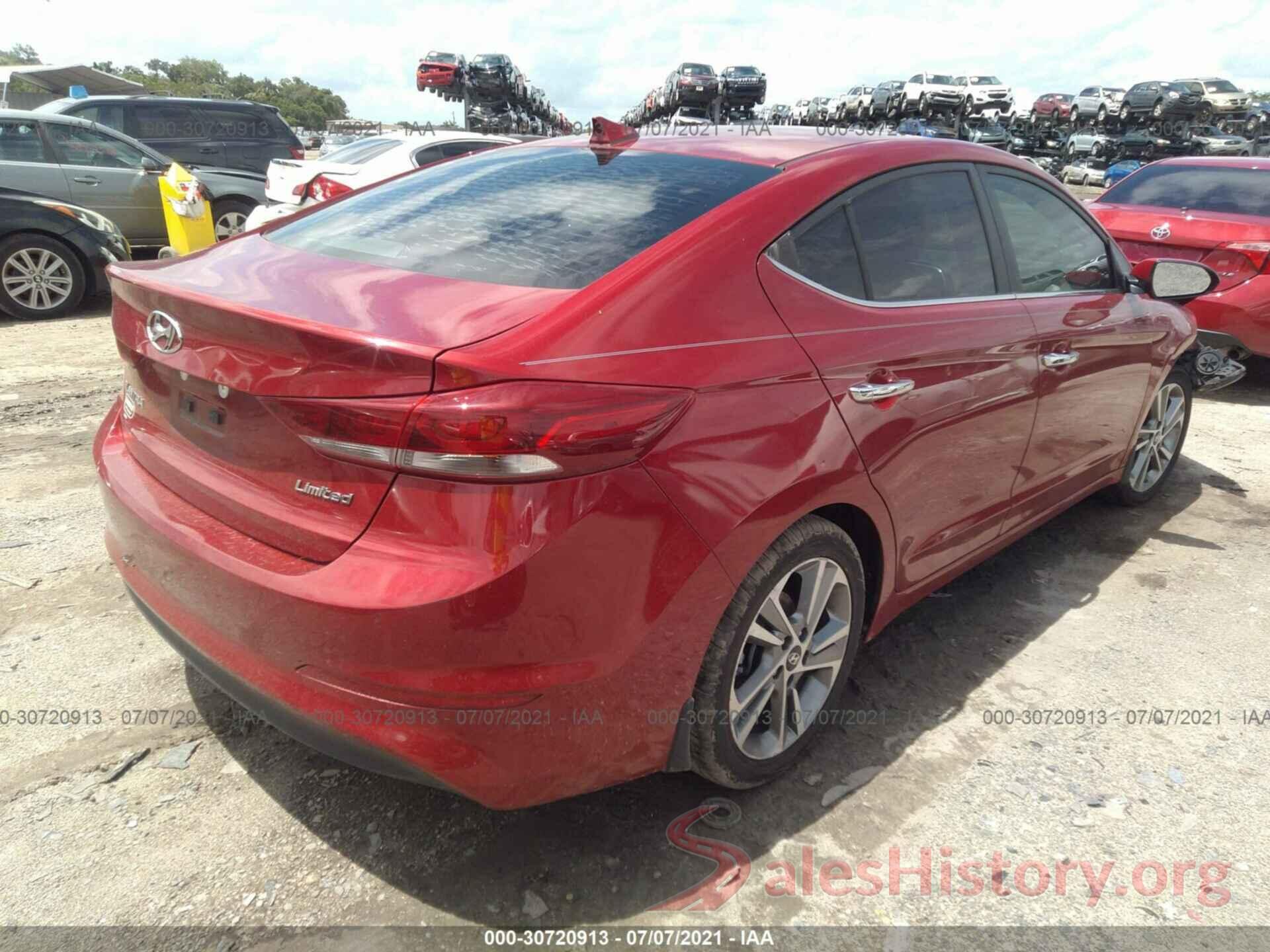 KMHD84LF5HU281925 2017 HYUNDAI ELANTRA