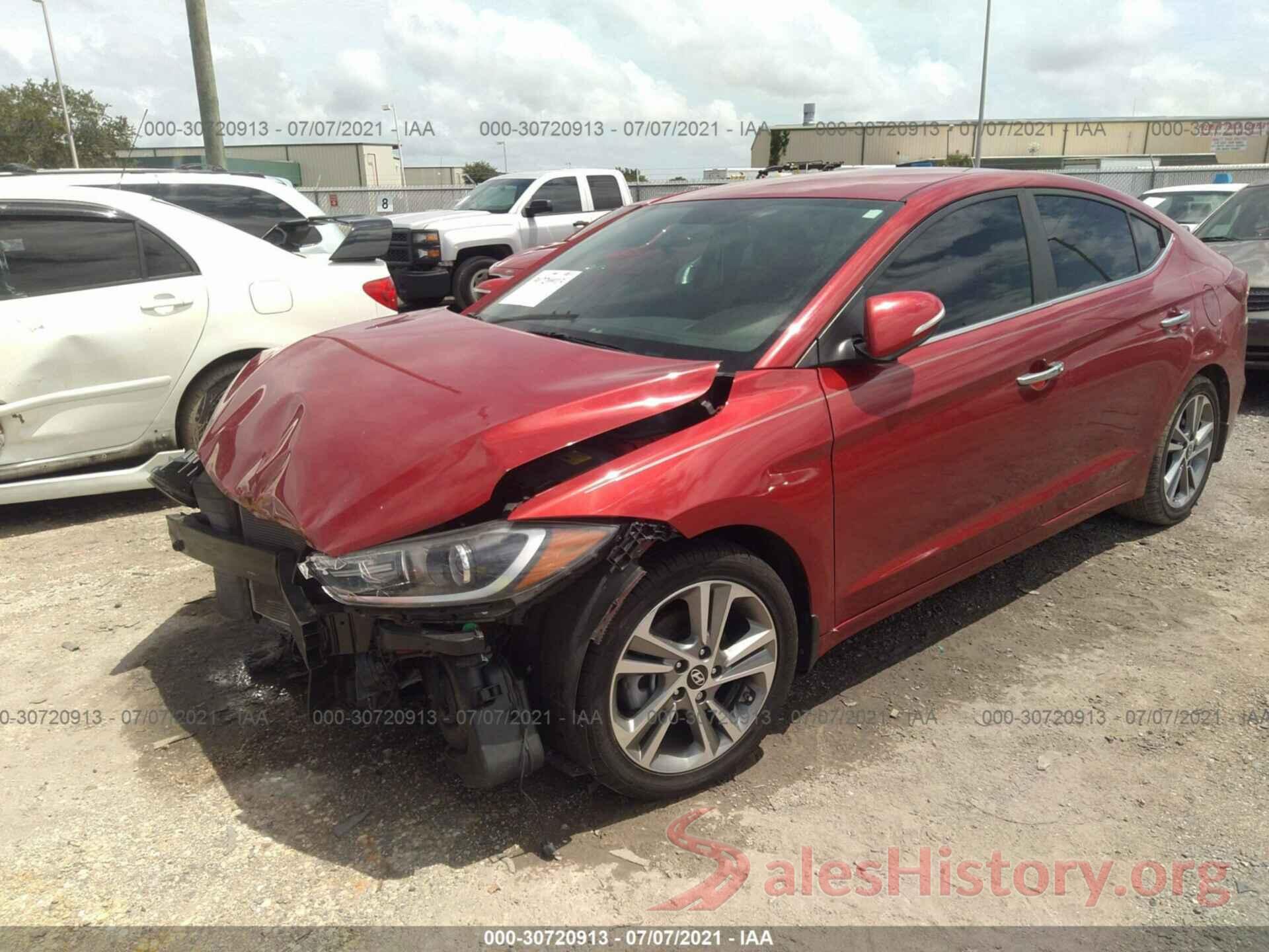 KMHD84LF5HU281925 2017 HYUNDAI ELANTRA