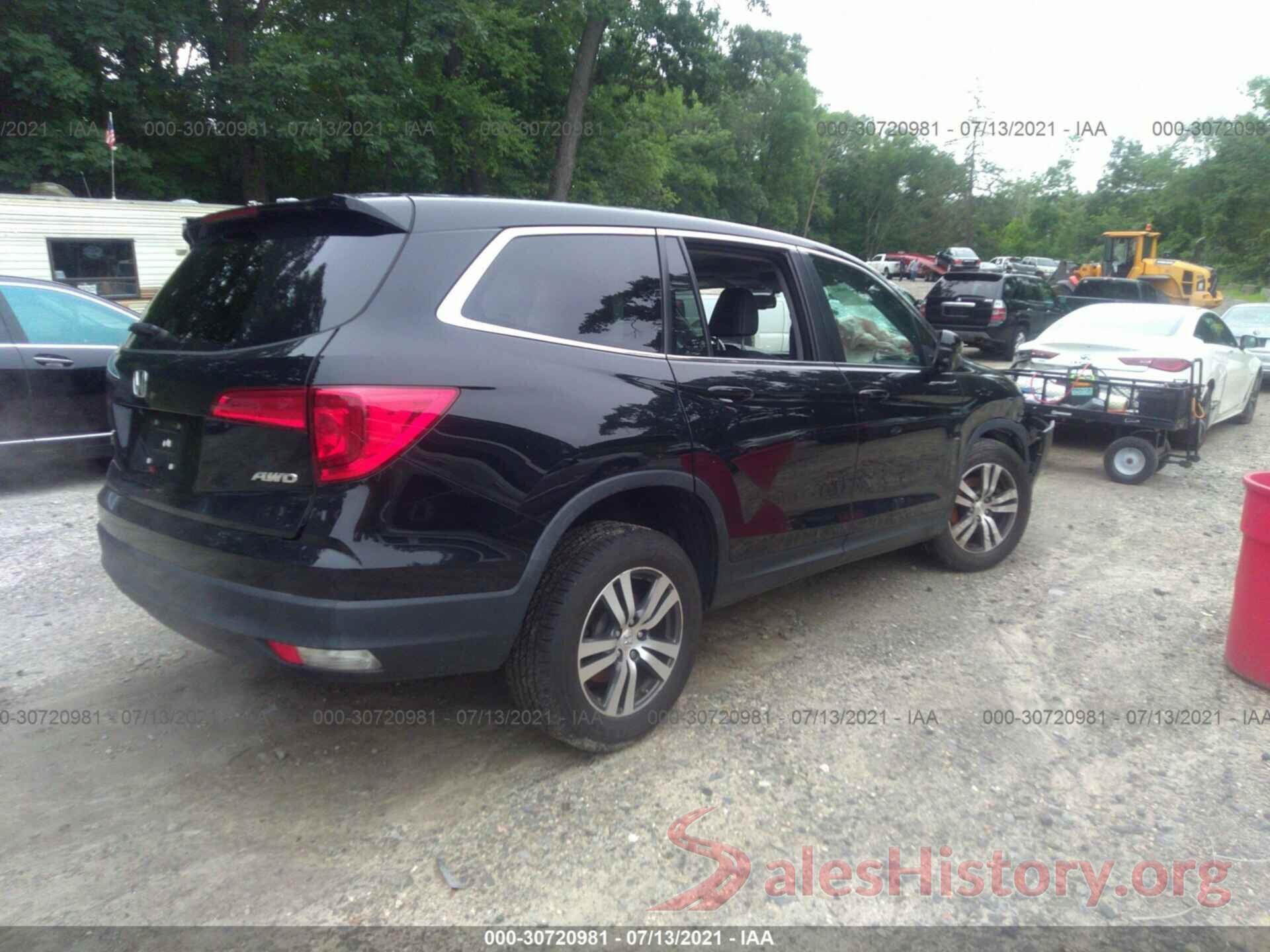 5FNYF6H53HB047685 2017 HONDA PILOT