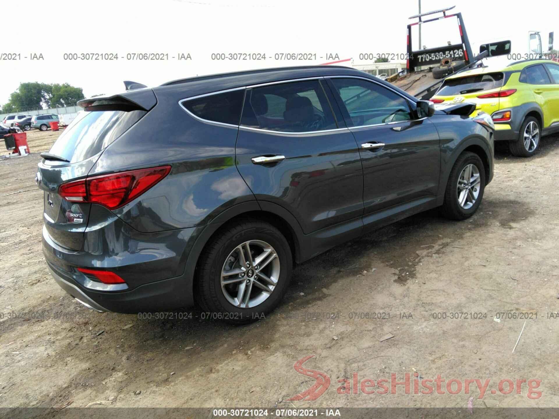 5XYZUDLBXHG487603 2017 HYUNDAI SANTA FE SPORT