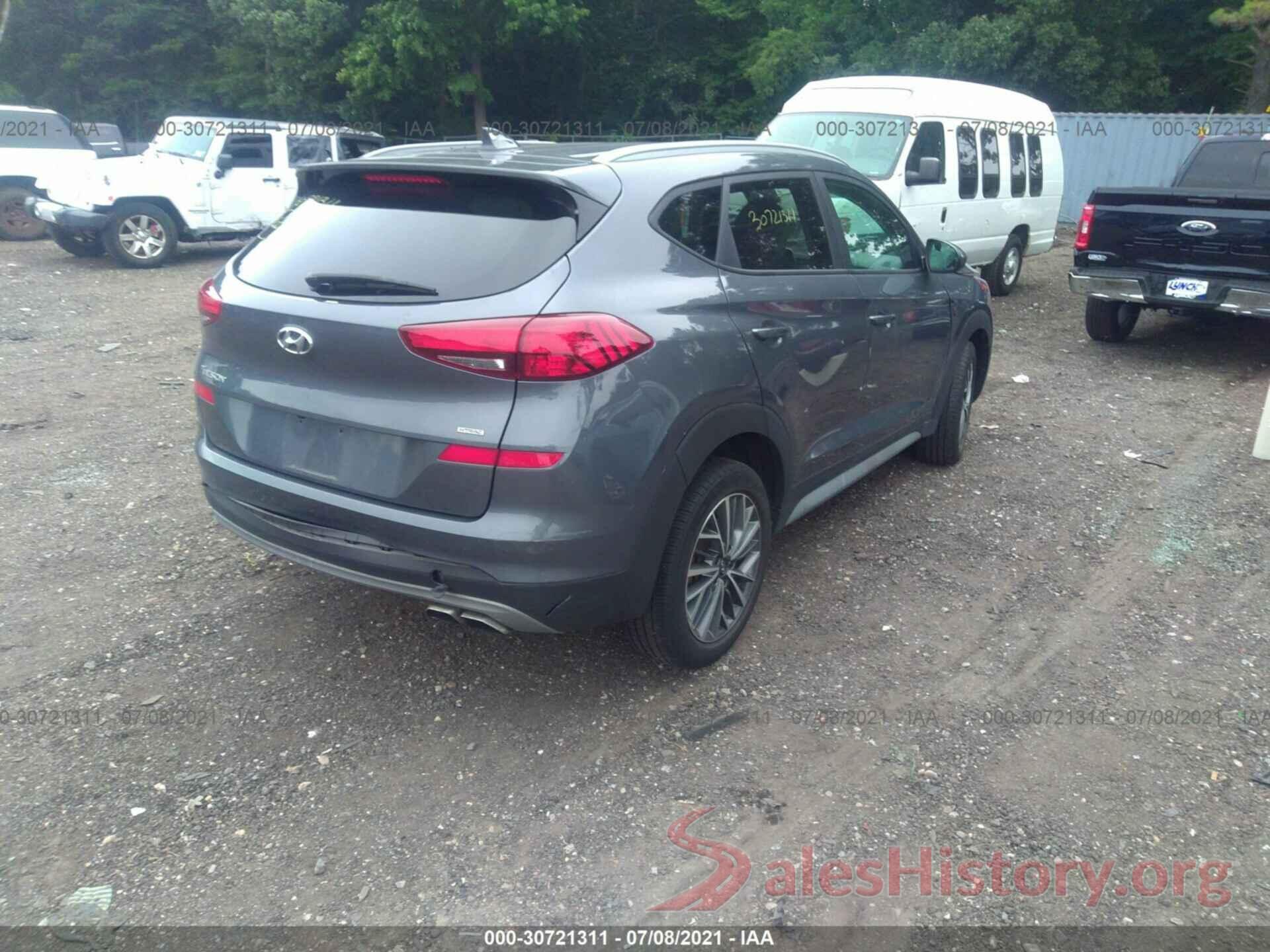 KM8J3CAL7KU961580 2019 HYUNDAI TUCSON