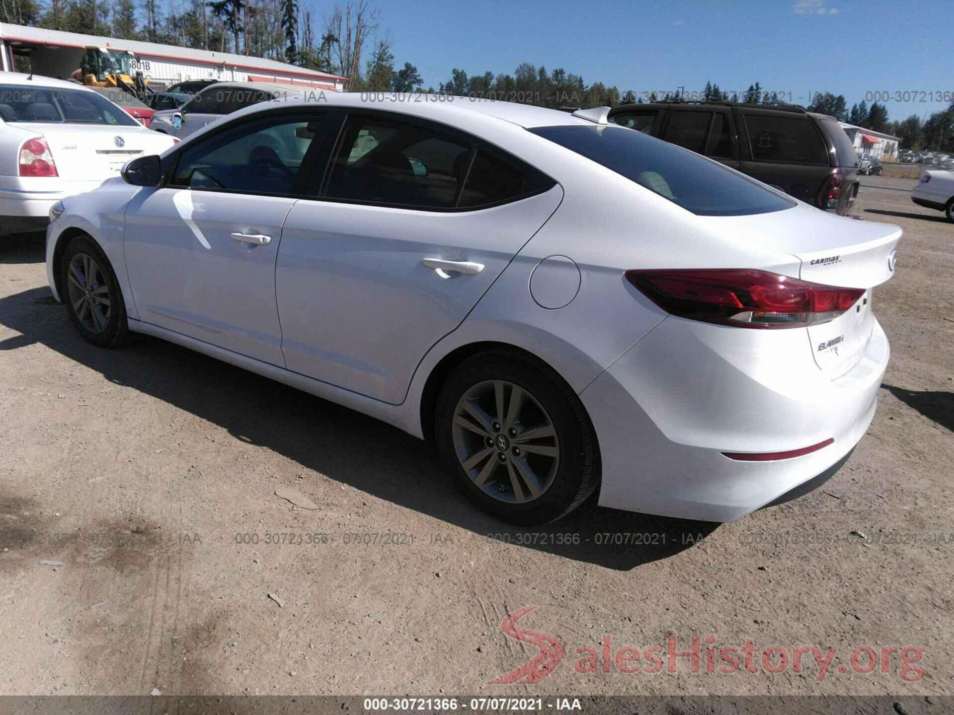 5NPD84LF2HH121273 2017 HYUNDAI ELANTRA