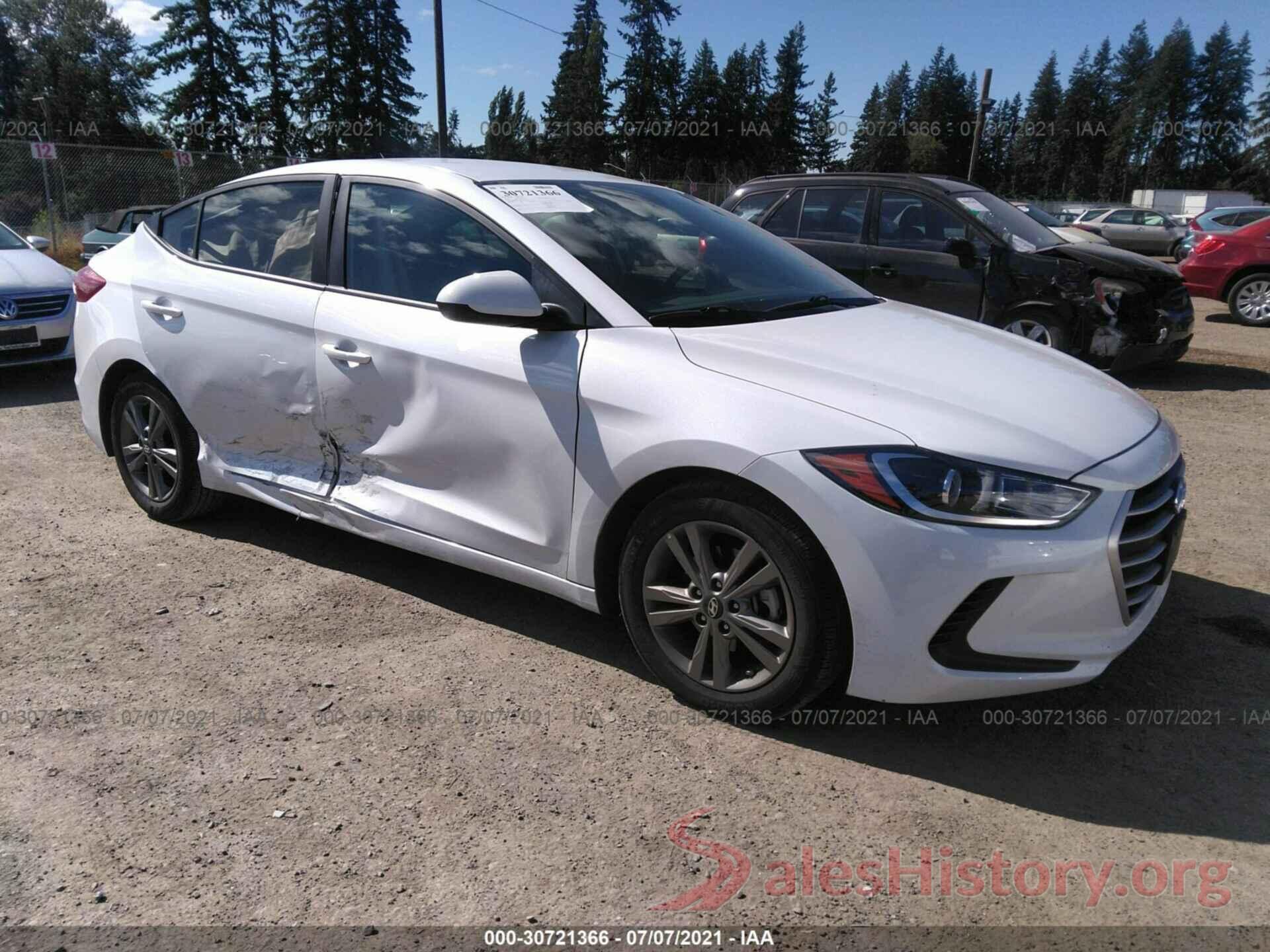 5NPD84LF2HH121273 2017 HYUNDAI ELANTRA