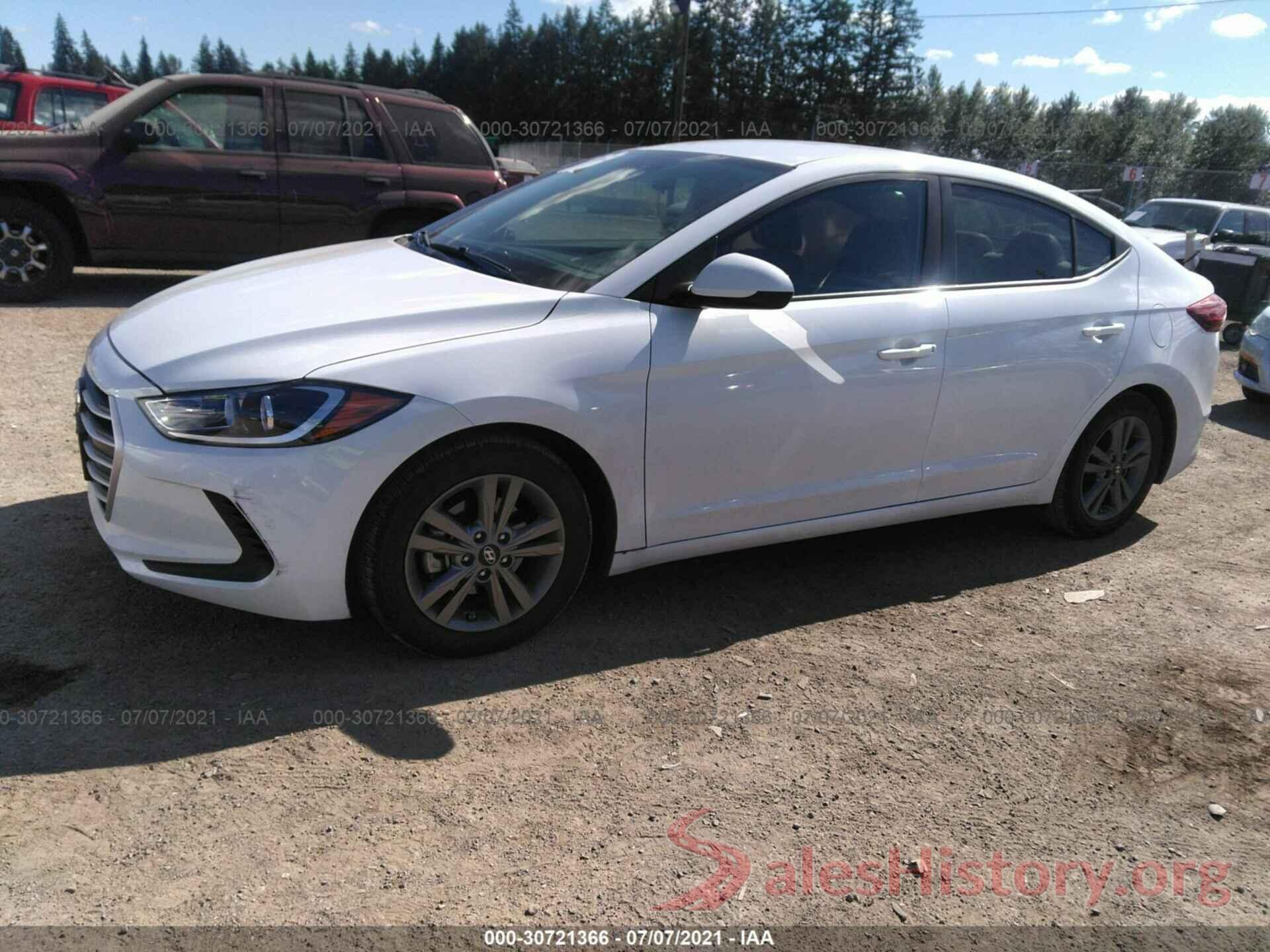 5NPD84LF2HH121273 2017 HYUNDAI ELANTRA