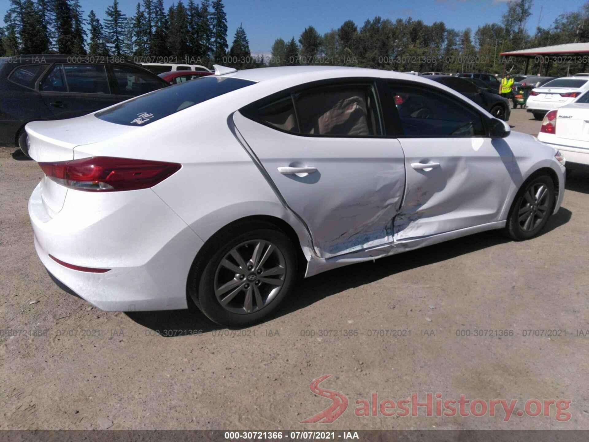 5NPD84LF2HH121273 2017 HYUNDAI ELANTRA