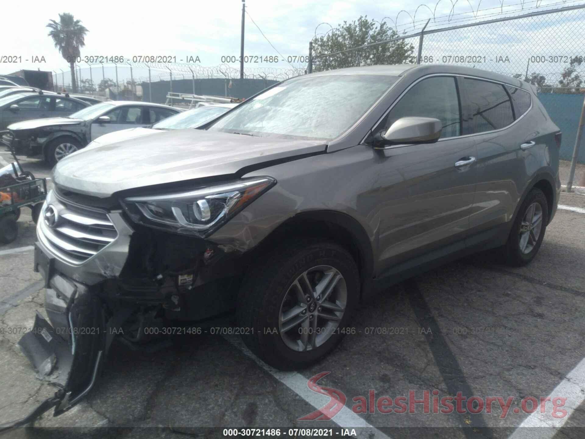 5XYZT3LB3JG551337 2018 HYUNDAI SANTA FE SPORT