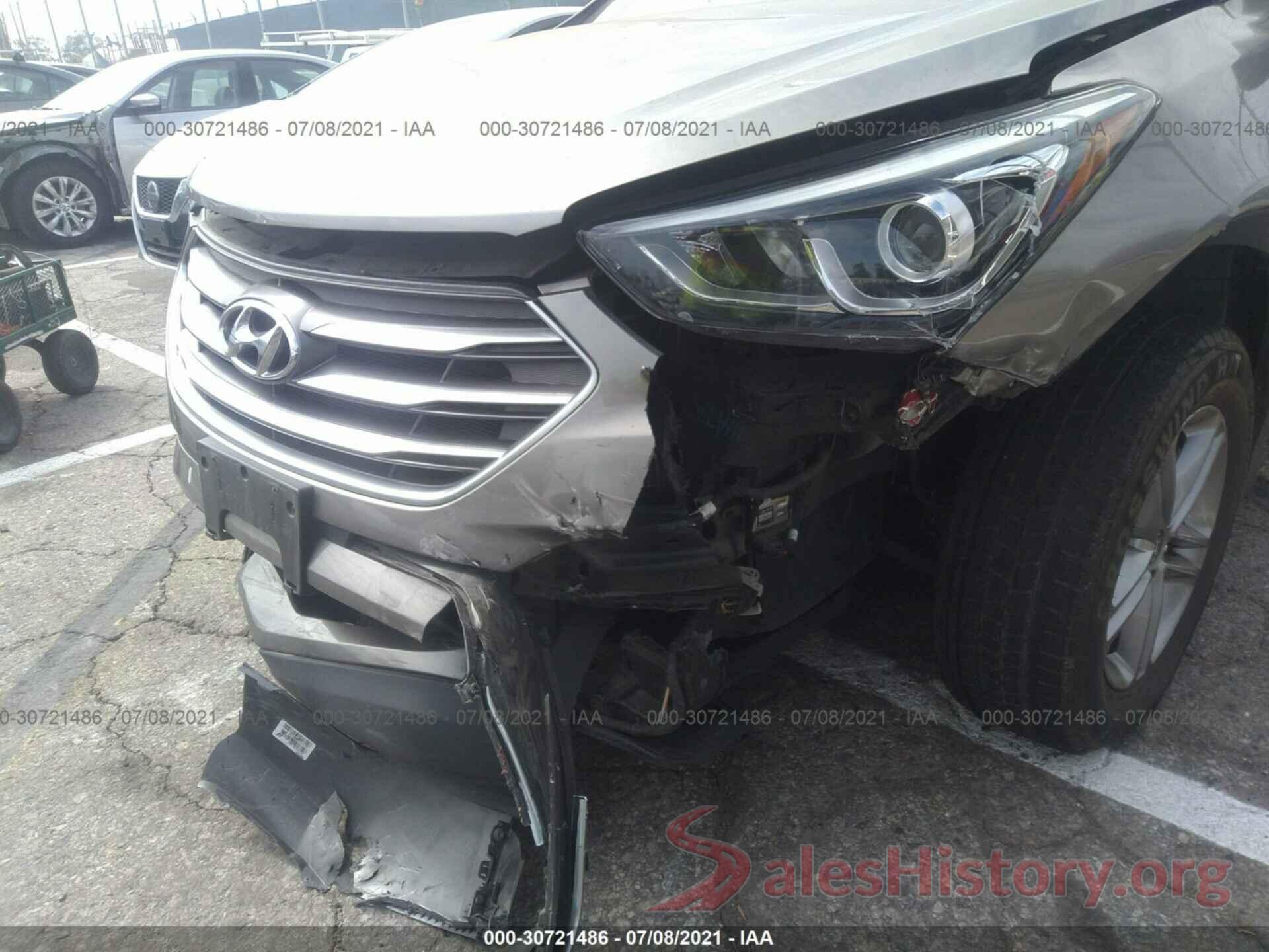 5XYZT3LB3JG551337 2018 HYUNDAI SANTA FE SPORT