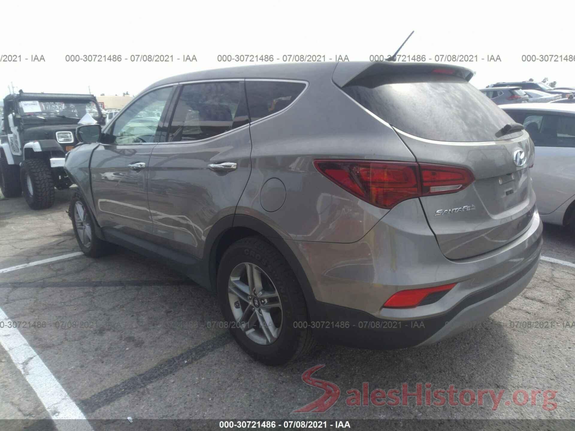 5XYZT3LB3JG551337 2018 HYUNDAI SANTA FE SPORT