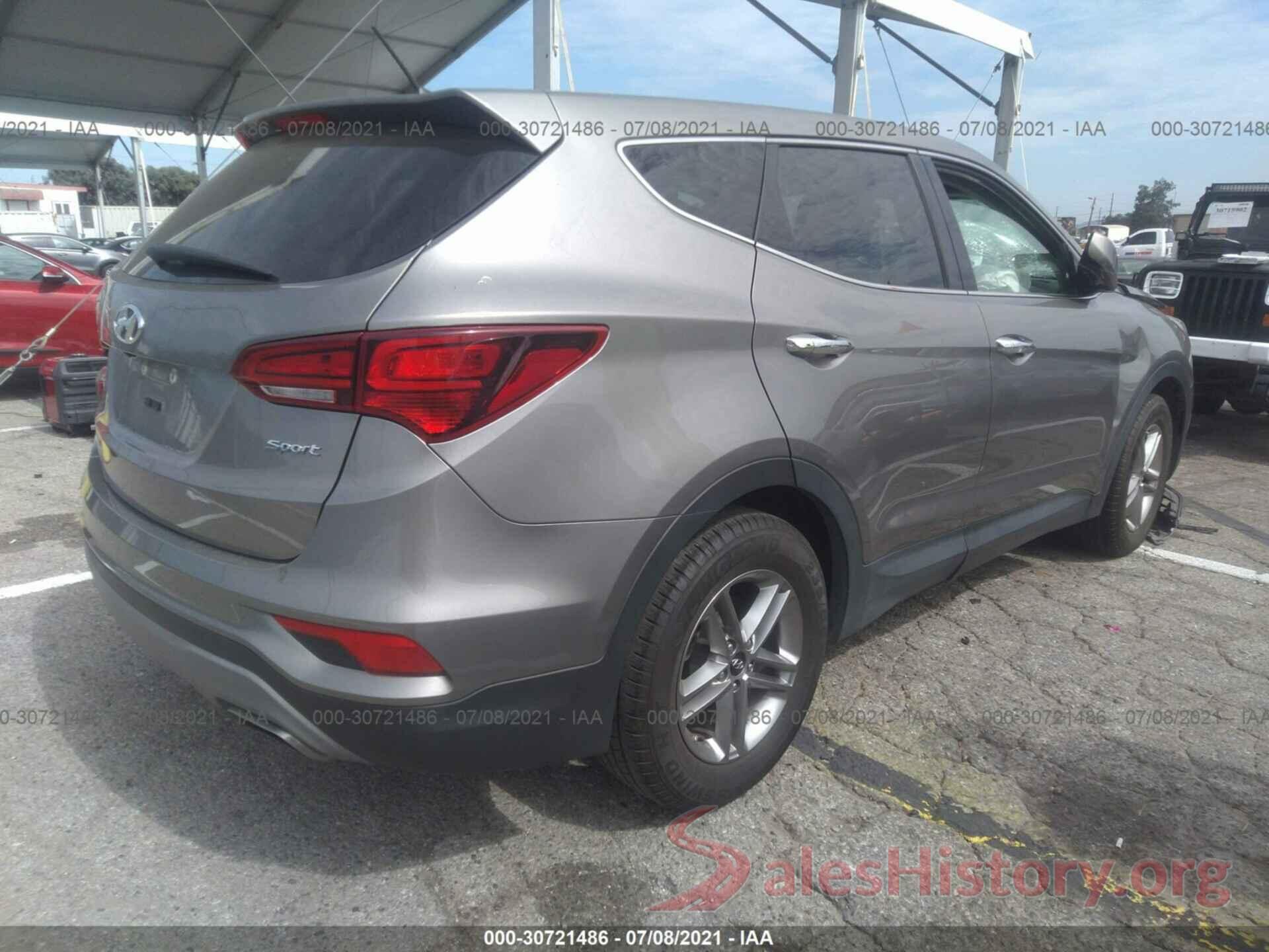 5XYZT3LB3JG551337 2018 HYUNDAI SANTA FE SPORT