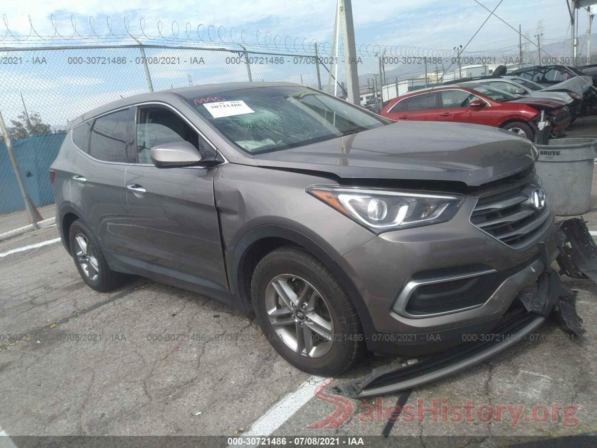 5XYZT3LB3JG551337 2018 HYUNDAI SANTA FE SPORT