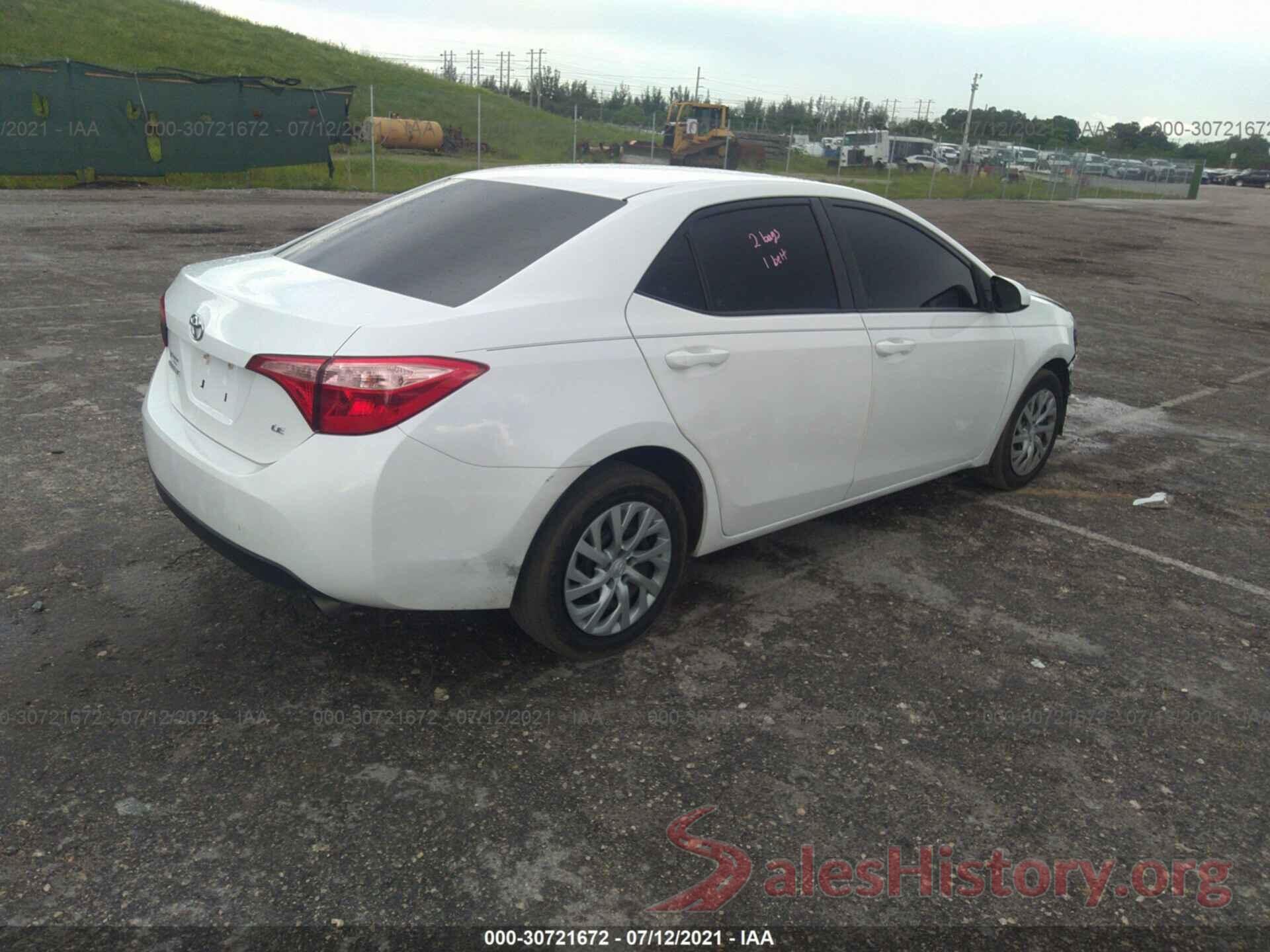 2T1BURHE0JC058361 2018 TOYOTA COROLLA