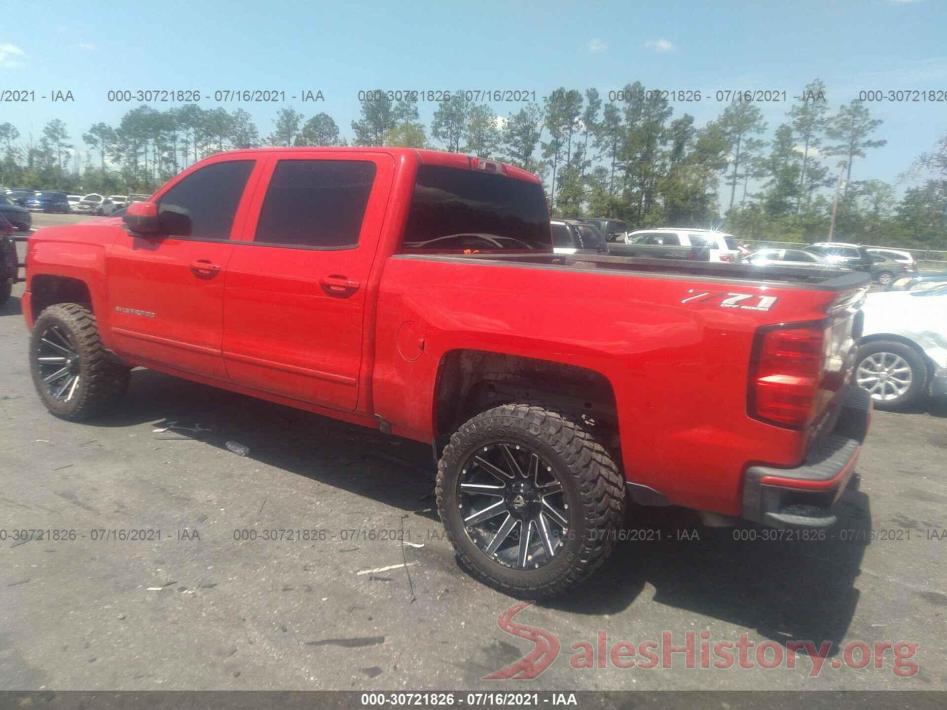 3GCUKREC4JG205059 2018 CHEVROLET SILVERADO 1500