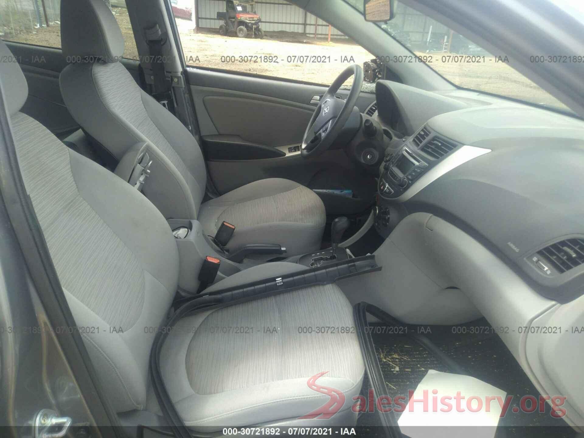 KMHCT4AE0HU247458 2017 HYUNDAI ACCENT