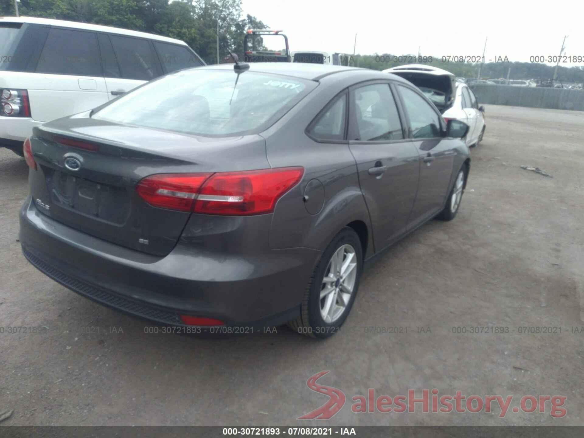 1FADP3F28GL240676 2016 FORD FOCUS