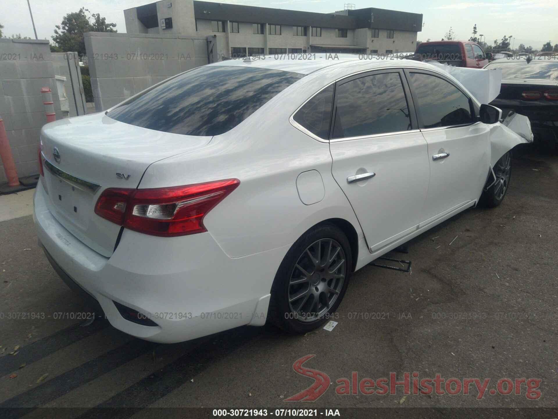 3N1AB7AP2HL660447 2017 NISSAN SENTRA