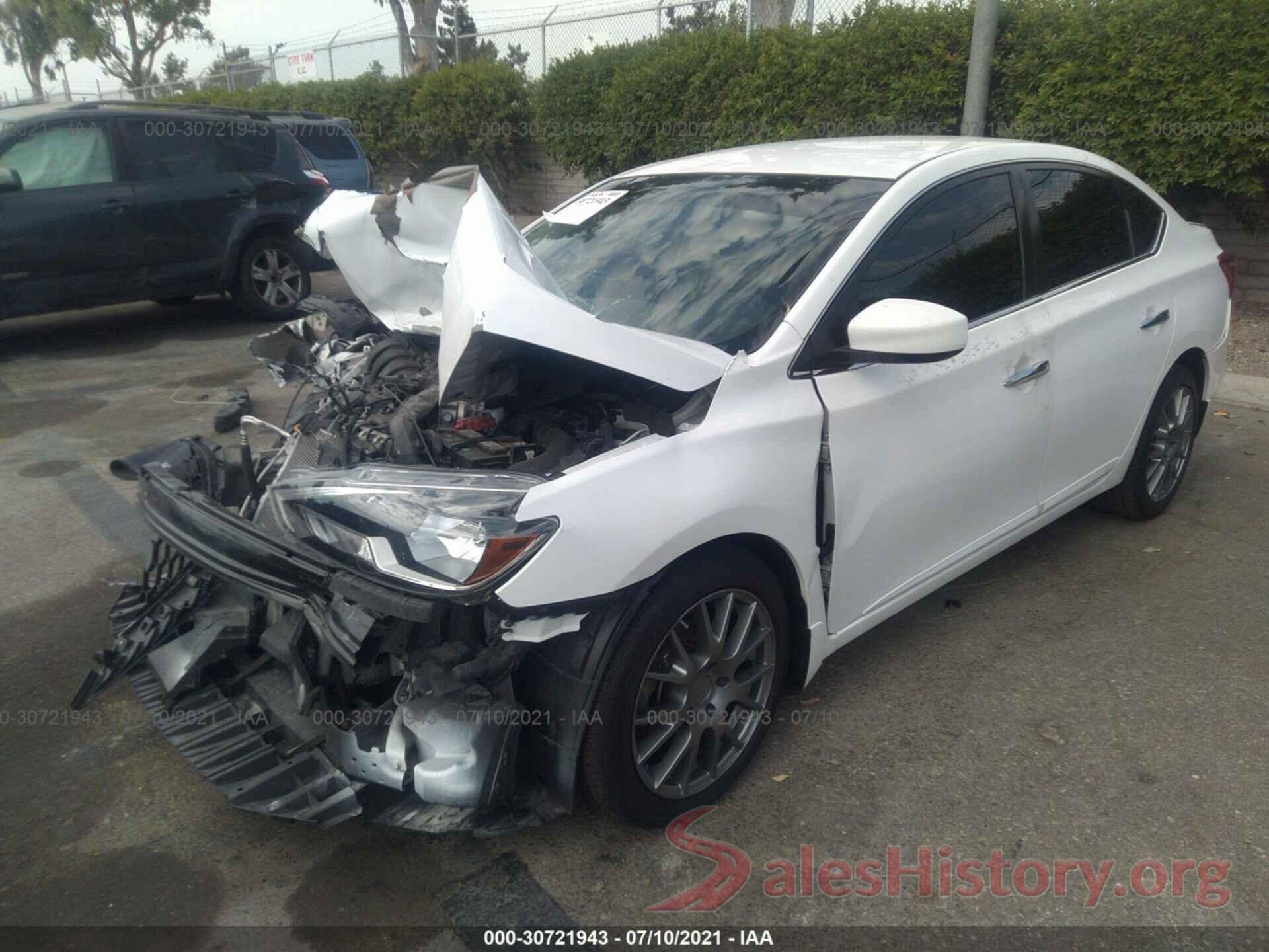 3N1AB7AP2HL660447 2017 NISSAN SENTRA