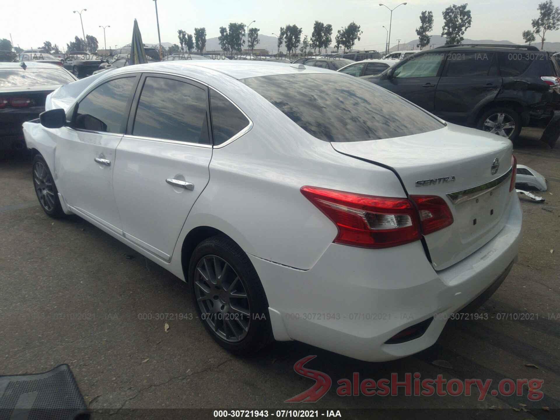 3N1AB7AP2HL660447 2017 NISSAN SENTRA