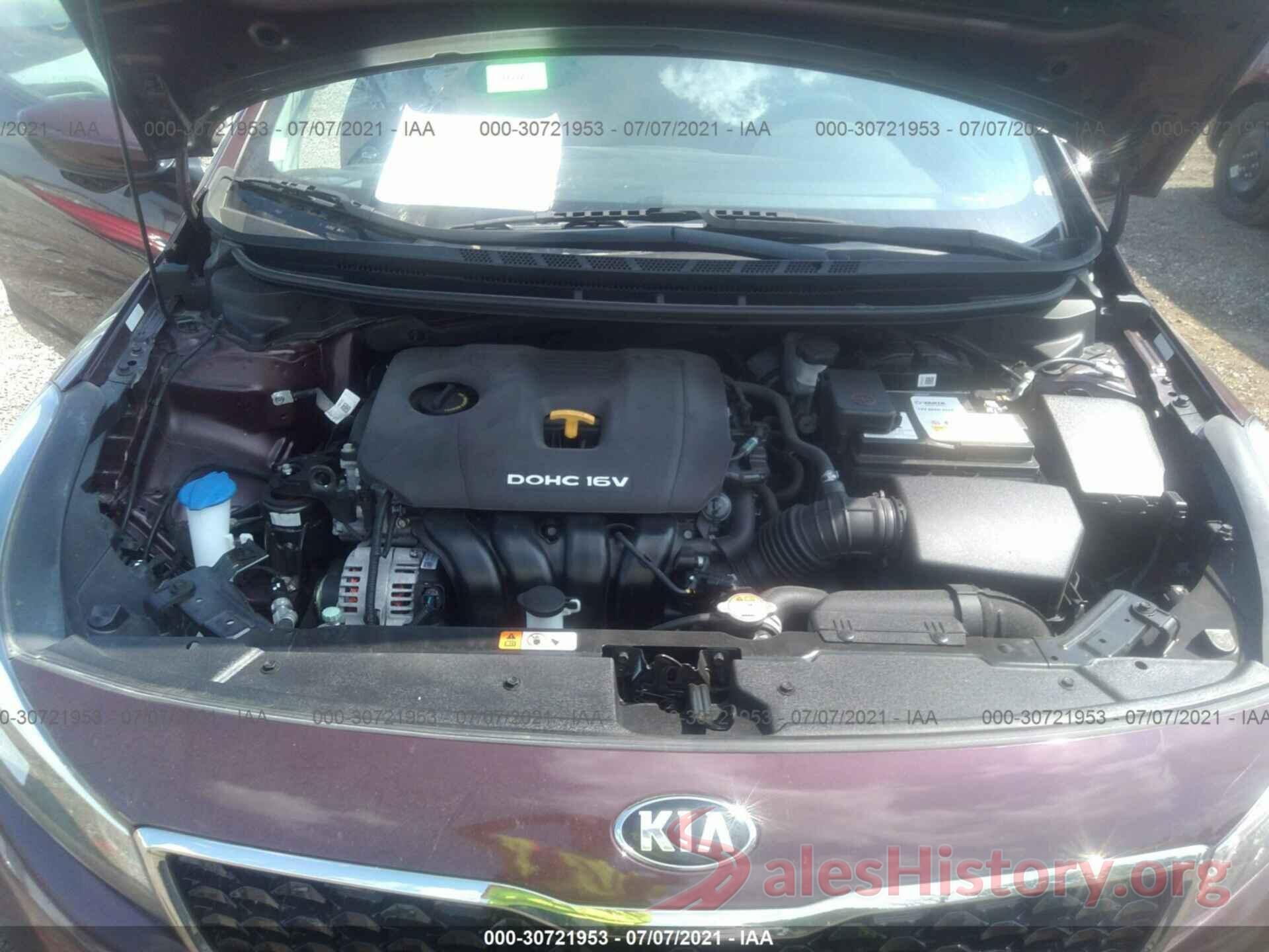 3KPFK4A7XJE185593 2018 KIA FORTE