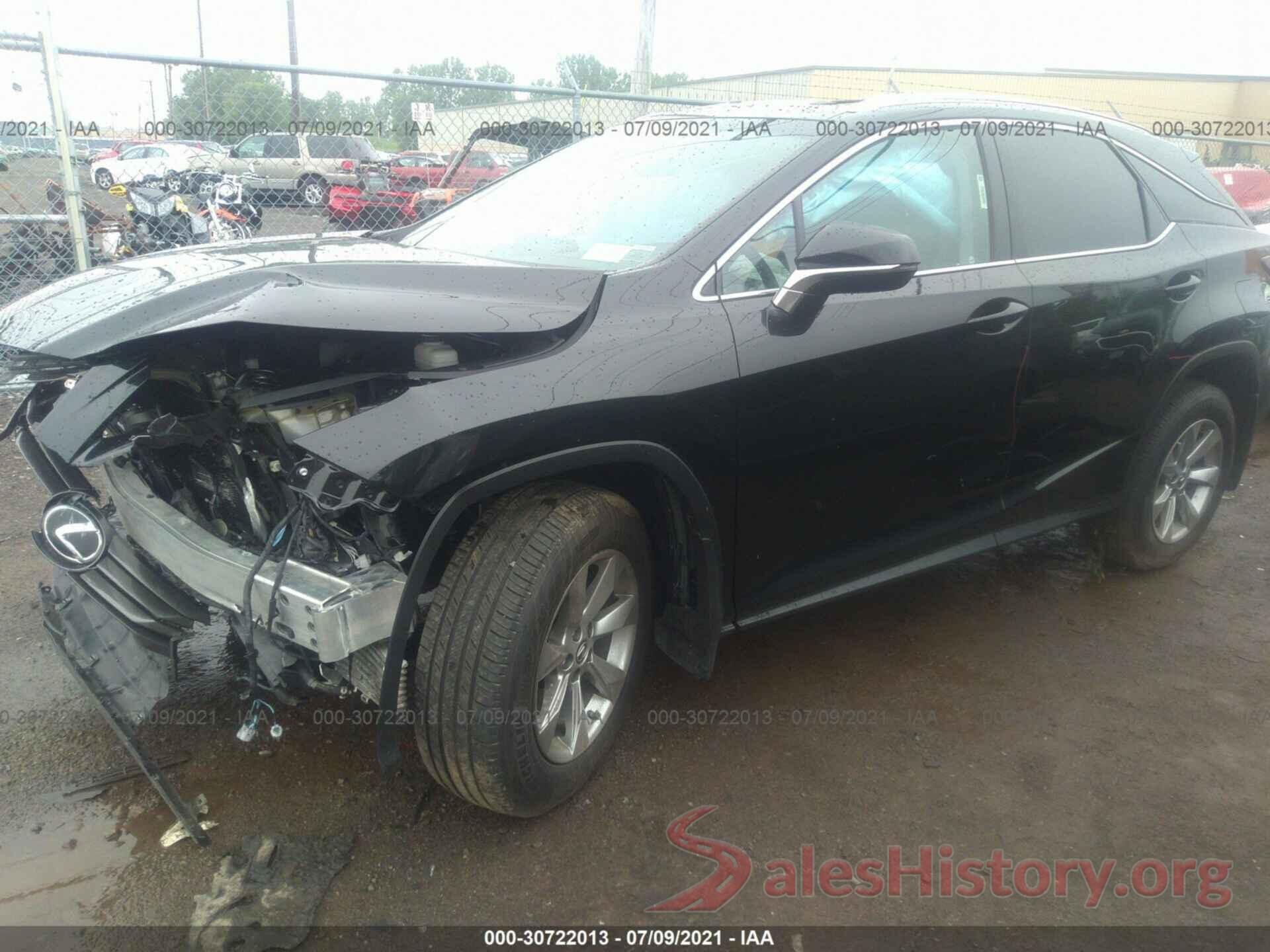 2T2BZMCA8JC138110 2018 LEXUS RX