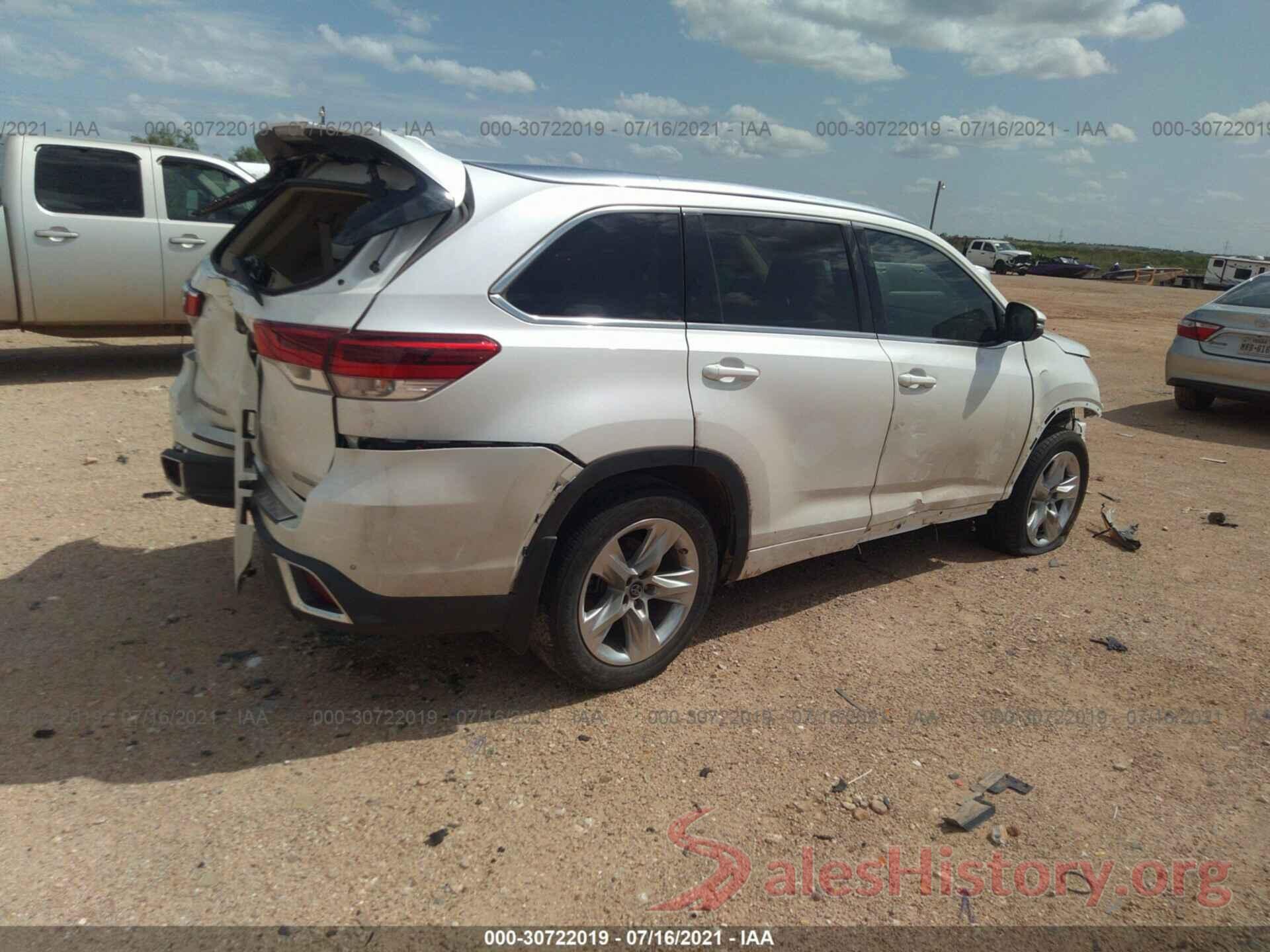 5TDYZRFH8HS215029 2017 TOYOTA HIGHLANDER